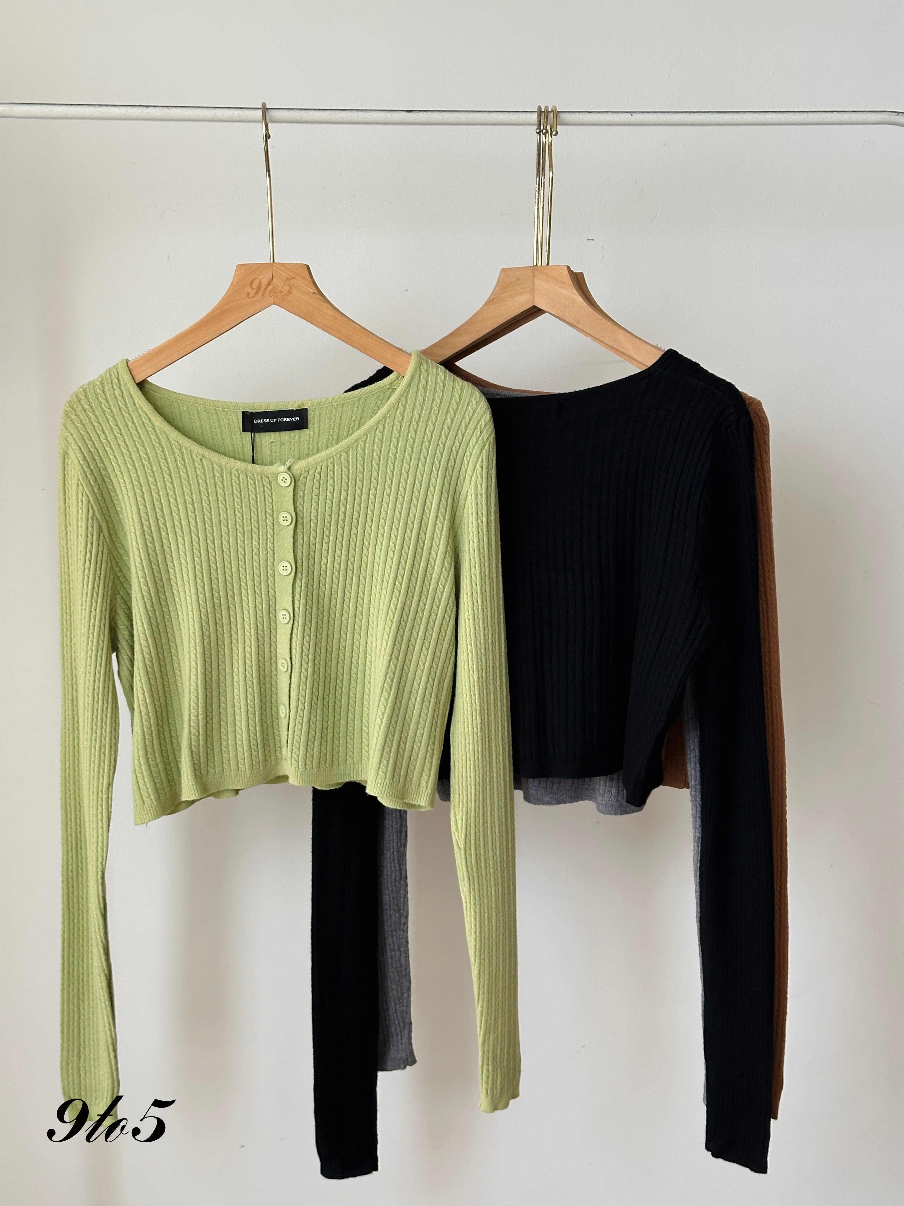 T3898 Long Sleeve Knit Top - 4 Colors