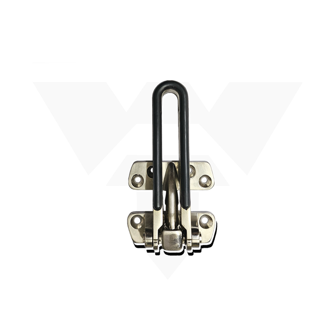 包膠 防盜扣 Rubber Coated Swing Bar Door Lock Latch | 宏泰五金 Wang Tai Hardware ...