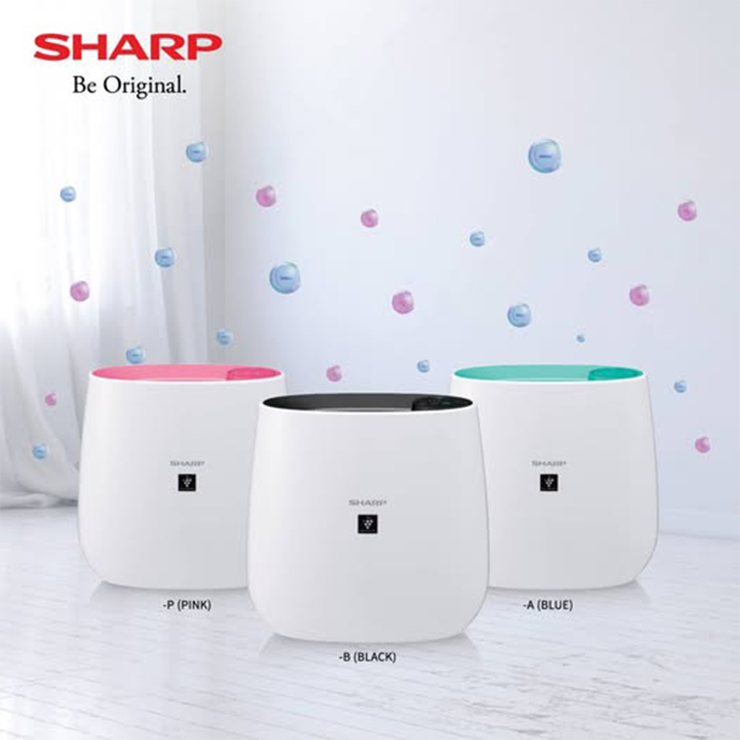 Sharp 23m³ Plasmacluster Air Purifier (FPJ30LB)