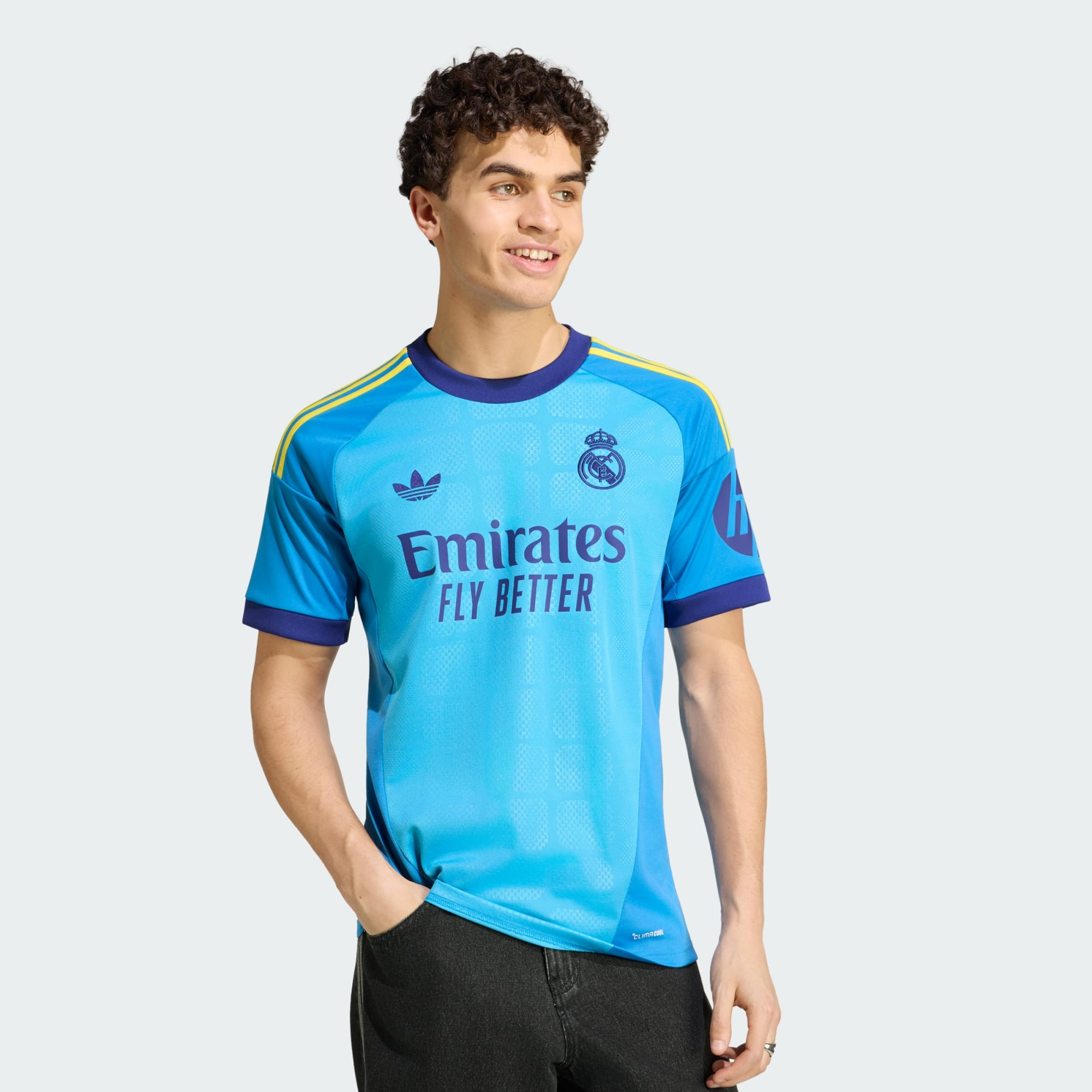 Adidas Real Madrid 皇家馬德里 2026-27 三客球迷版龍門球衣 (可加印字章) KC3983