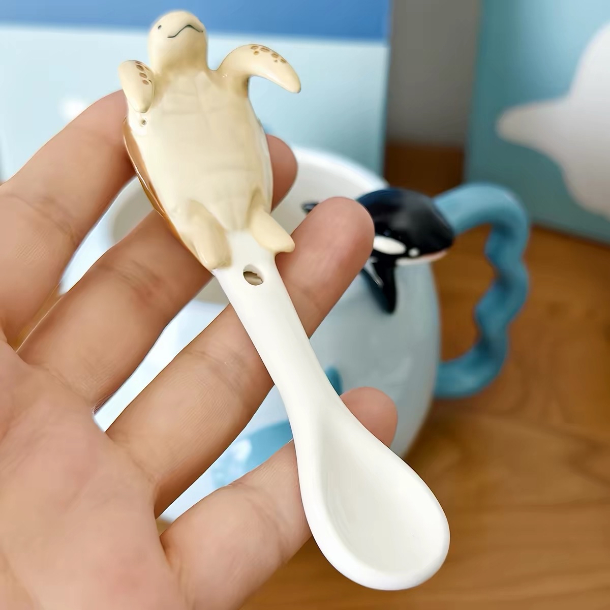 日本Decole海洋生物系列餐具