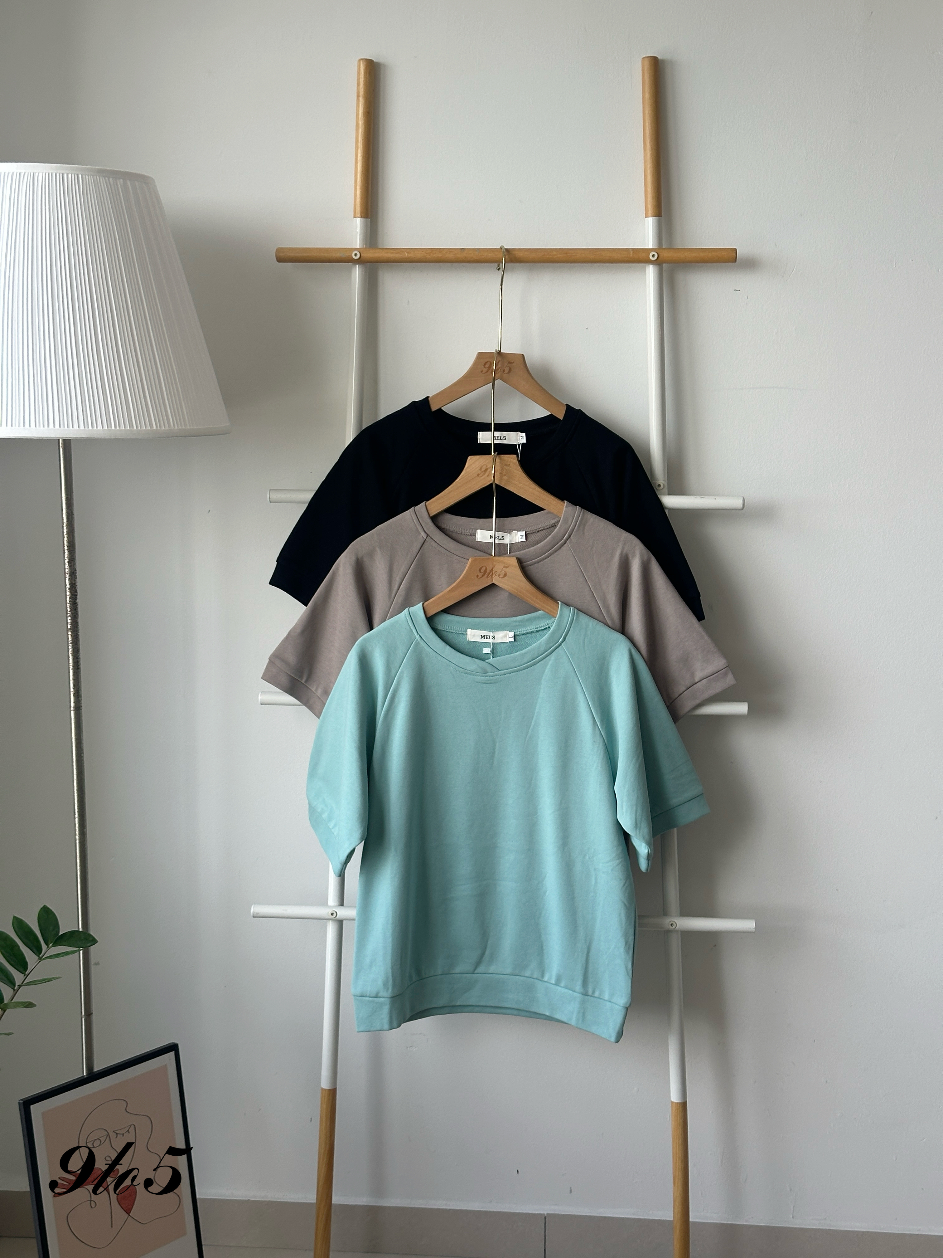 T4167 Round Neck Plain Tee - 3 Colors 