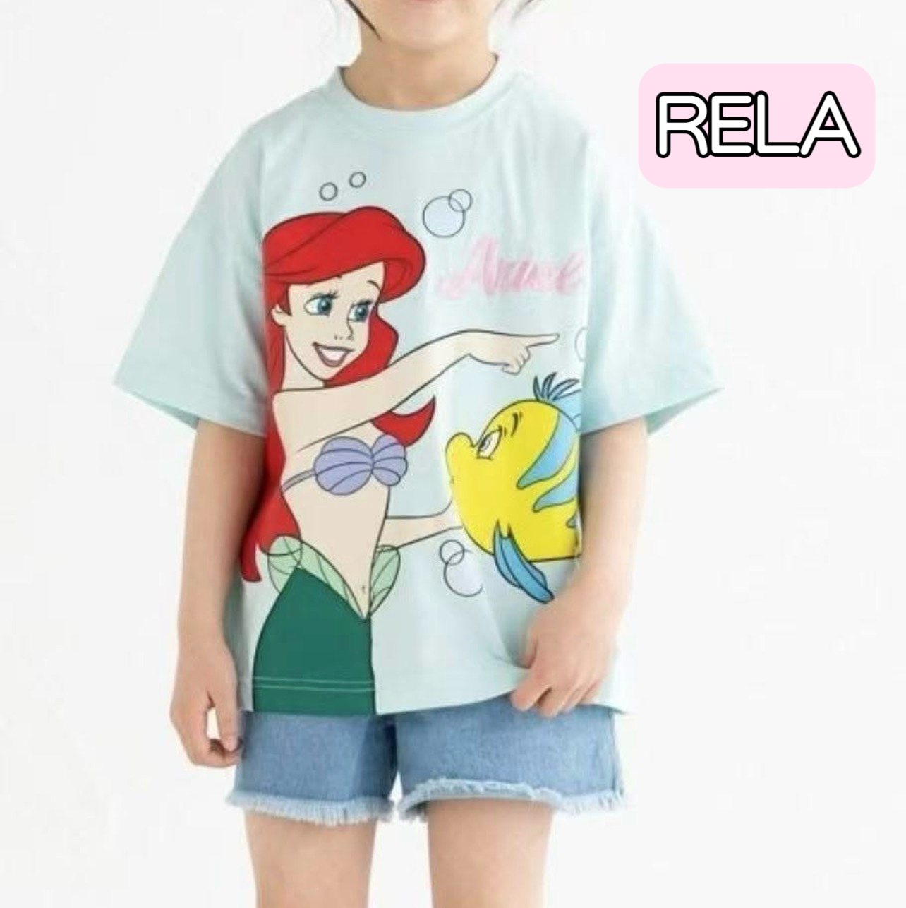 ▫️現貨▫️RELA x Disney美人魚Tee