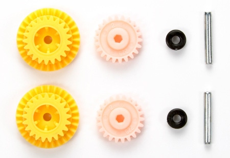 MINI 4WD PRO HIGH SPEED EX GEAR SET (for MS CHASSIS/GEAR RATIO 3.7:1)