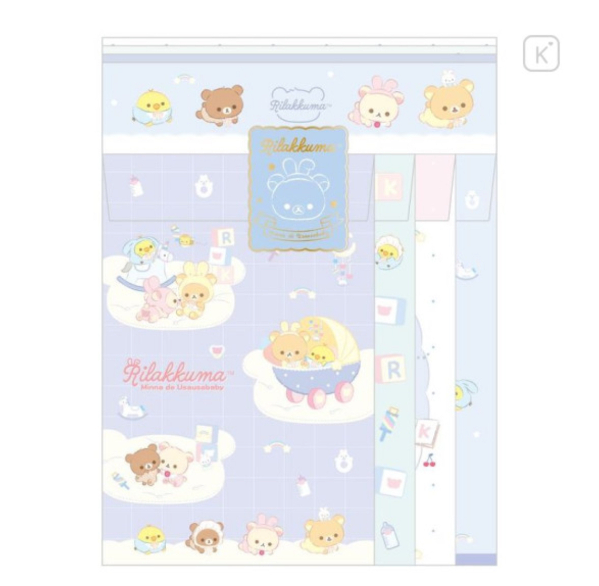 鬆弛熊 信紙套裝｜現貨