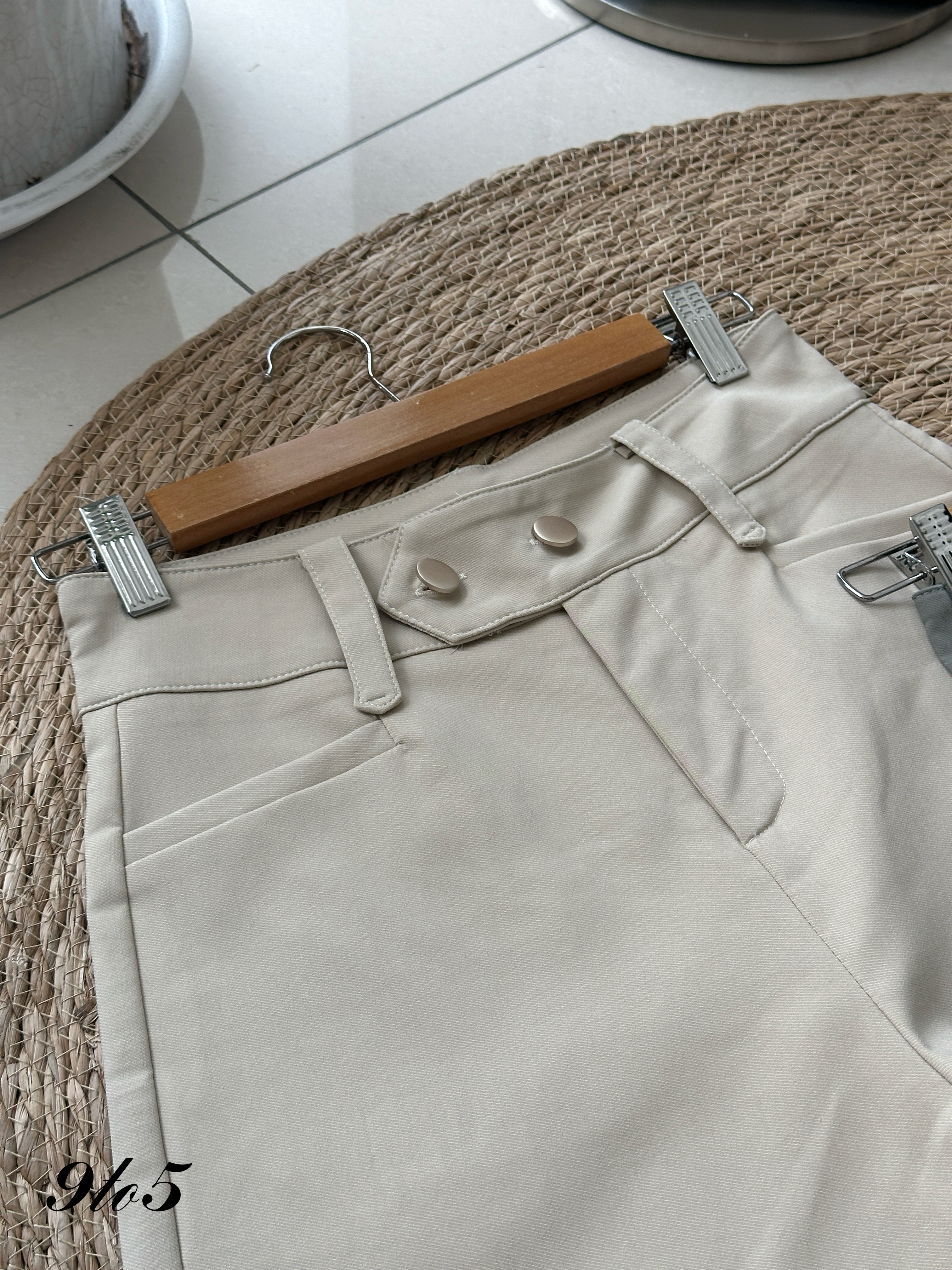 S1879 A Line Short Pants - 3 Colors 