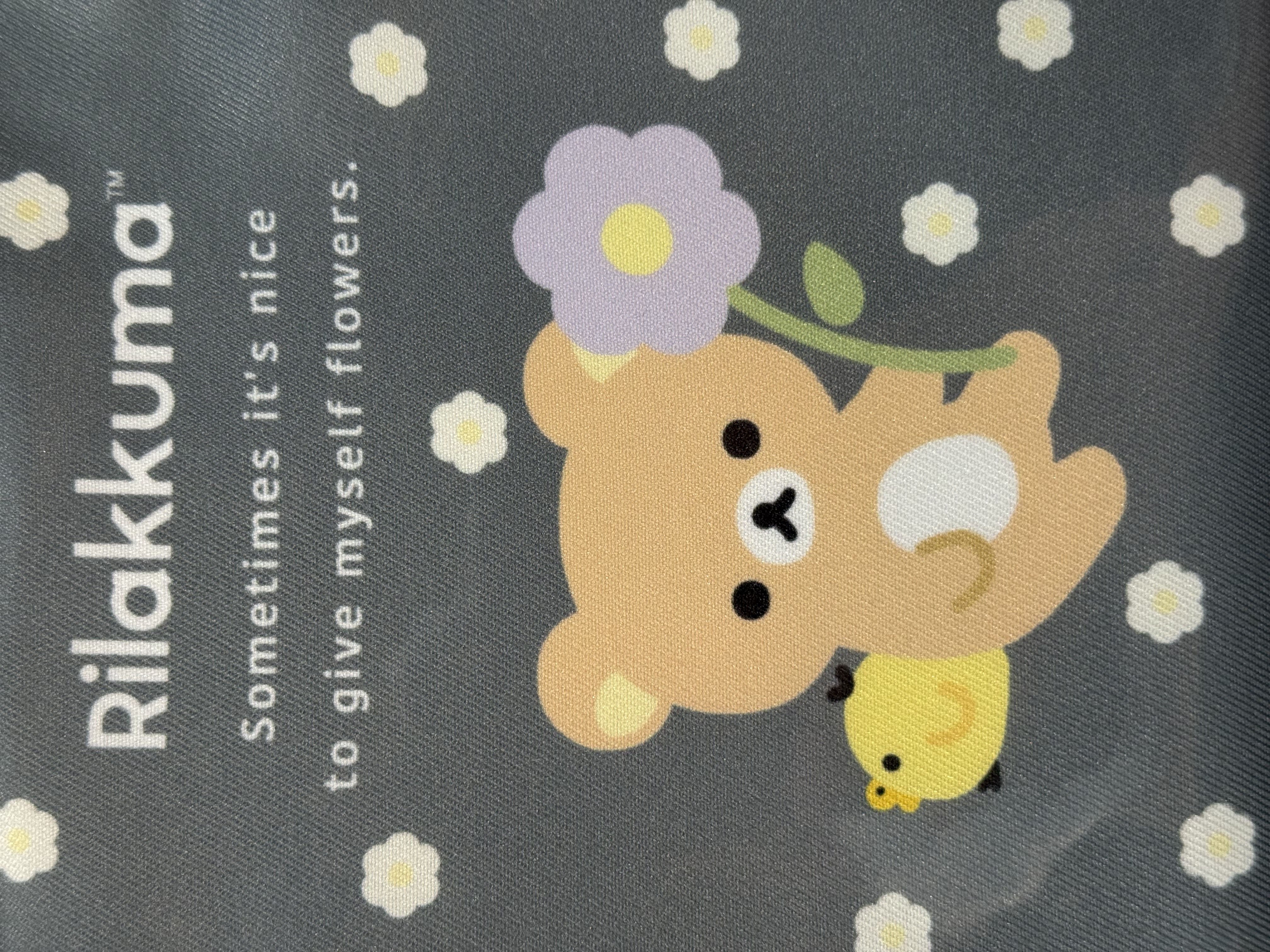 《現貨》全新BASIC RILAKKUMA Flower系列 索袋