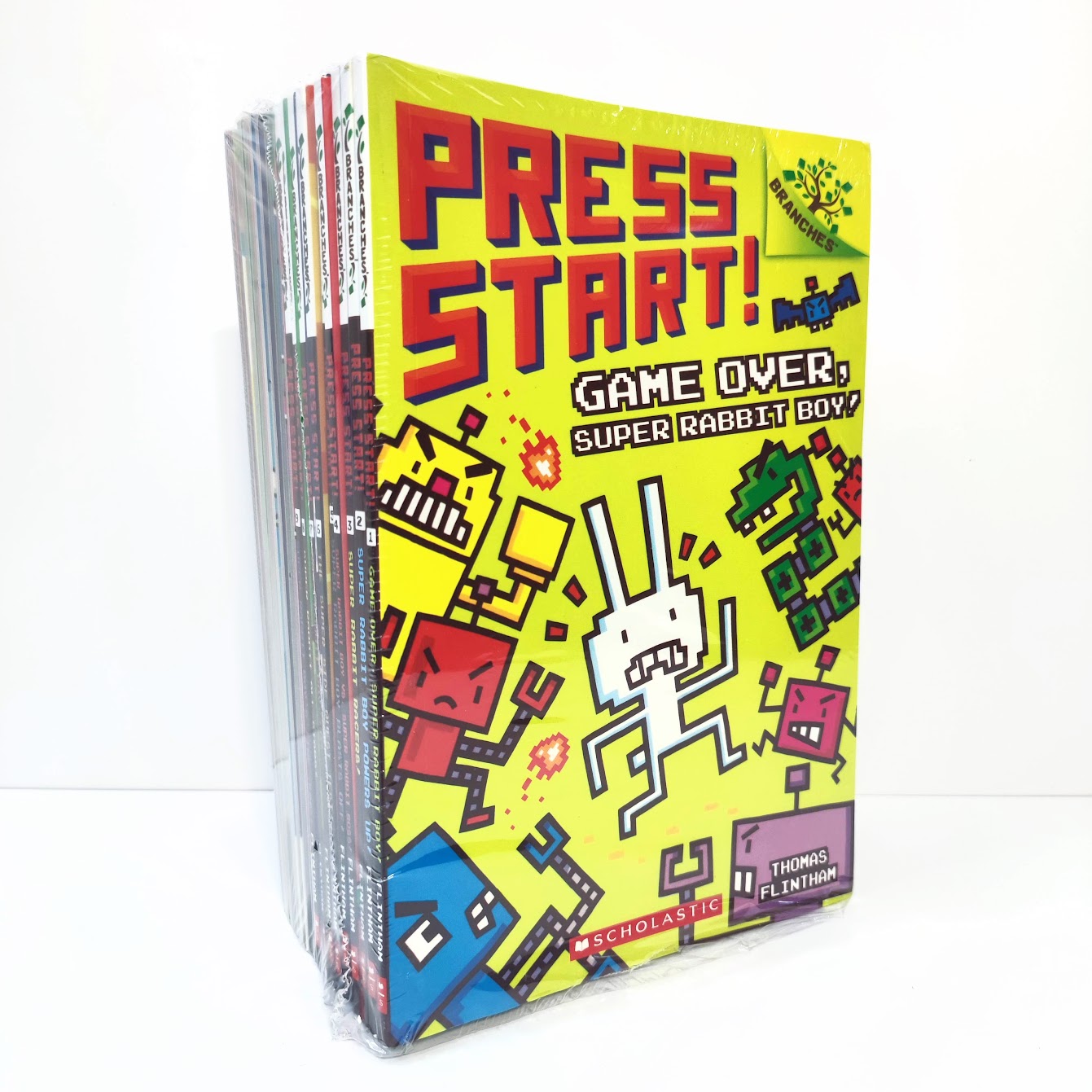 Press Start! Series|  Super Rabbit Boy Powers Up! (1- 17 books)   Branches| S103 