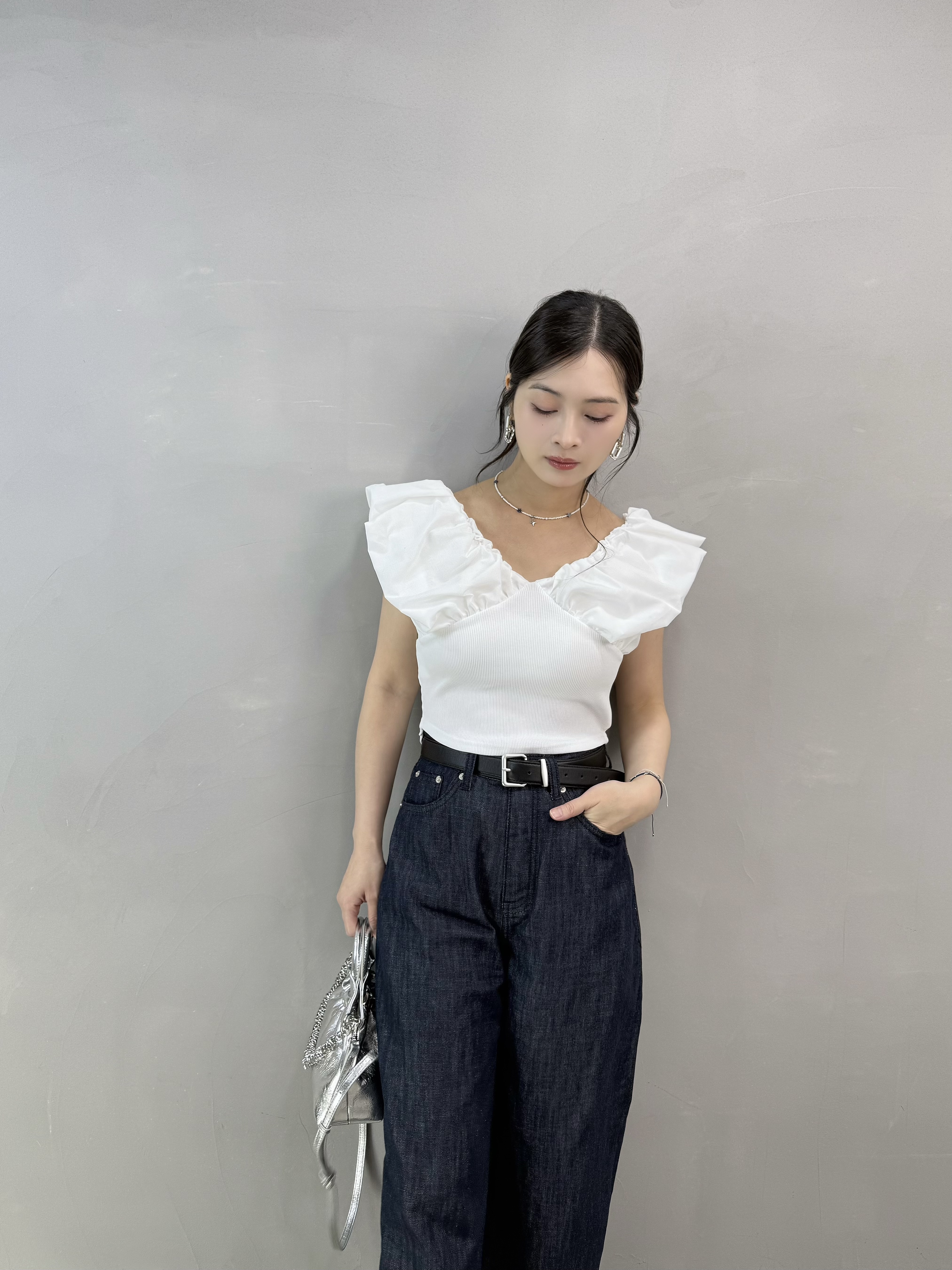 Y75 兩著泡泡Top