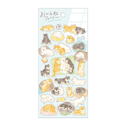 入眠動物貼紙系列 狗仔