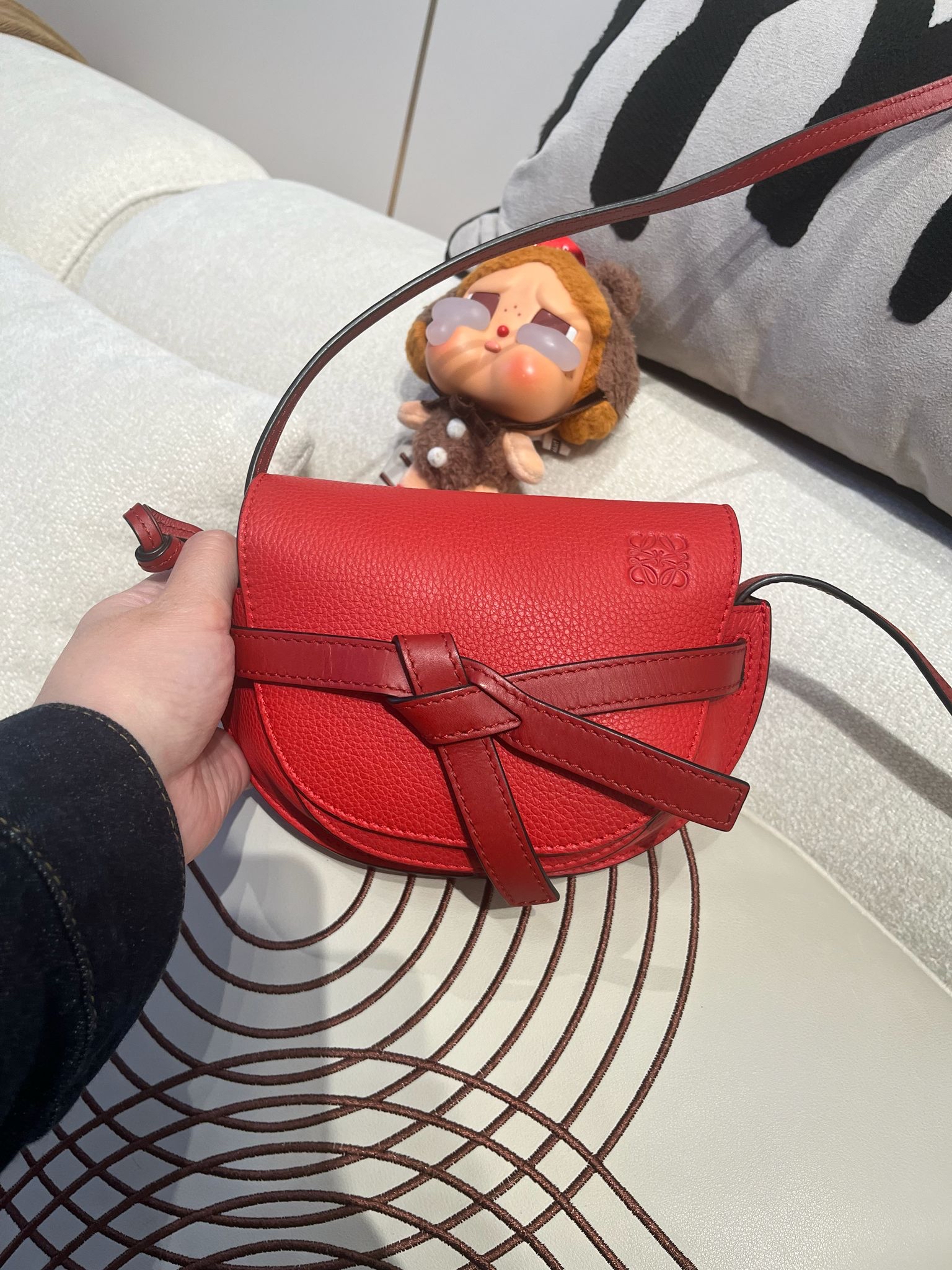 Loewe Mini Gate 100%Authentic, 99%New ✅Dust bag