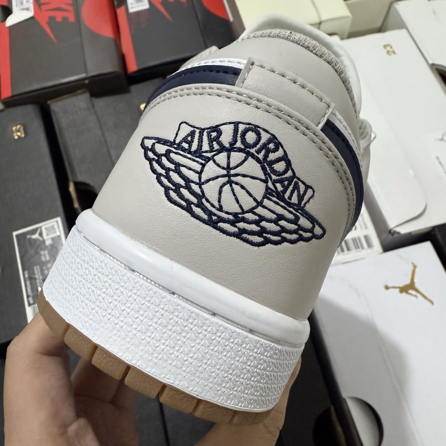 Nike Air Jordan 1 Low 'Cement Fire Red' 553558-060