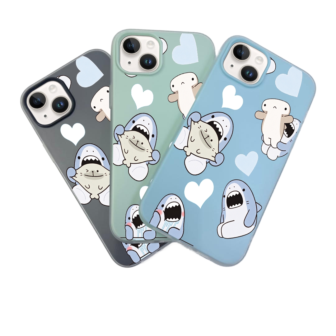 JELLY CASE PHONE FOR IPHONE - DESIGN SHARK A
