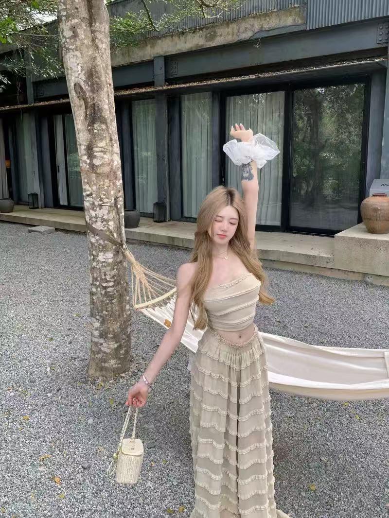 ST305小众韩系两件套