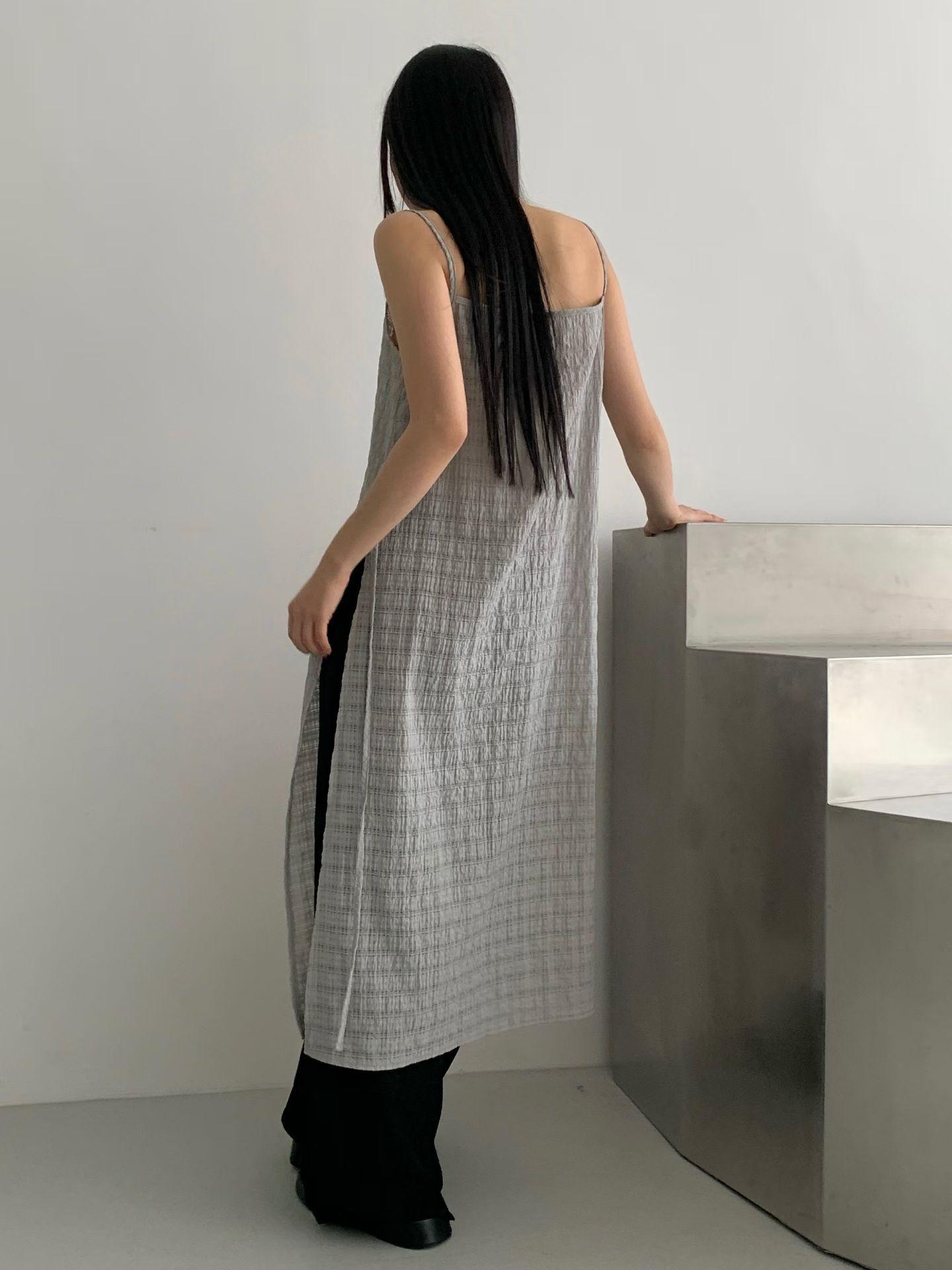 🇰🇷韓國女裝 | Check sleeveless 