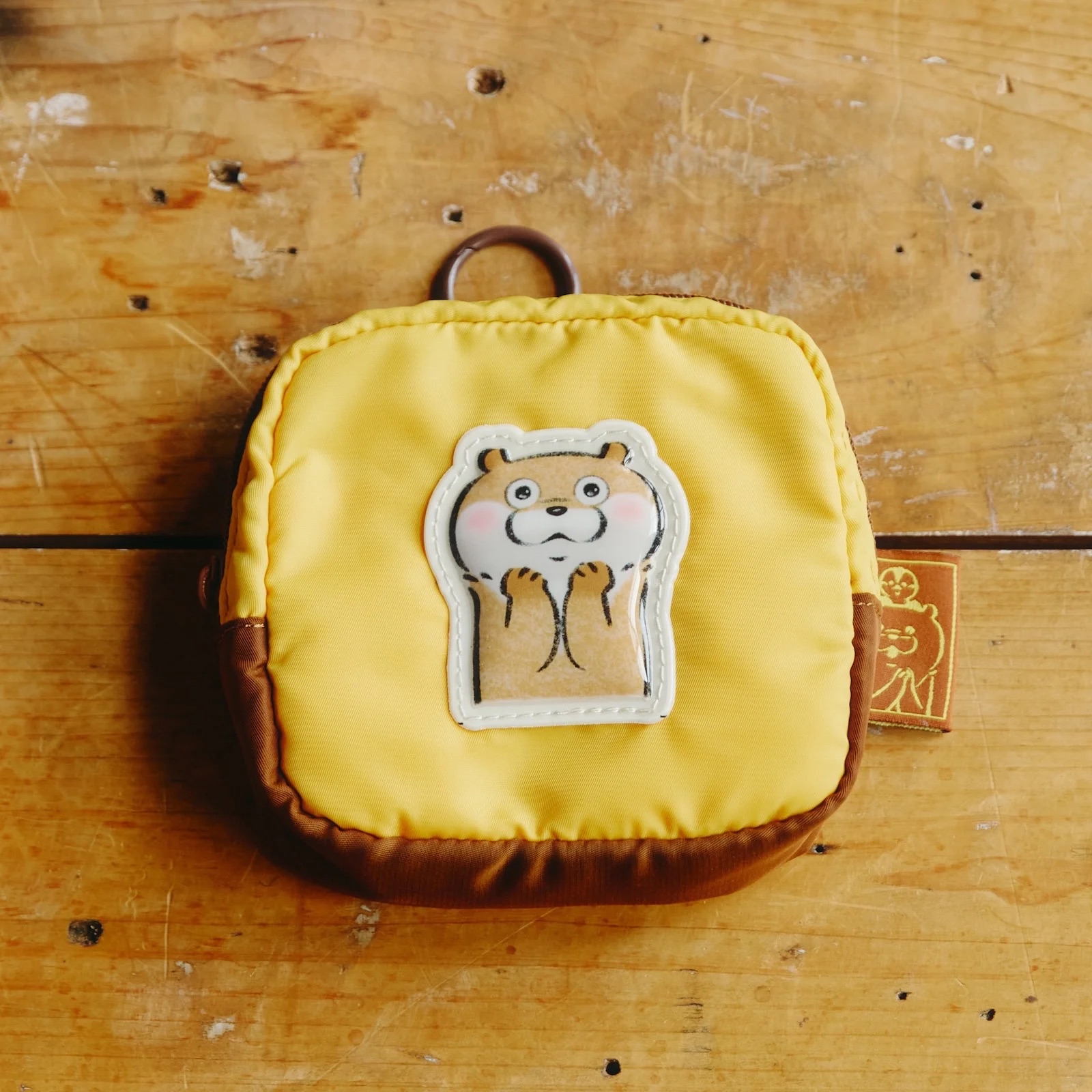 日本預訂📍日本可愛卡通圖案連扣袋仔 （Joke Bear/Chiikawa/Mofusand/水獺/正能量企鵝)