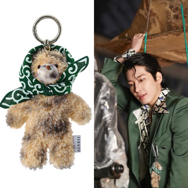 ★早期完売★ALEXII★SHIBA BEAR Key Ring★韓国大人気★ ALEXII】(韓国の人気) NEW SHIBA BEAR KEY RING キーホルダー