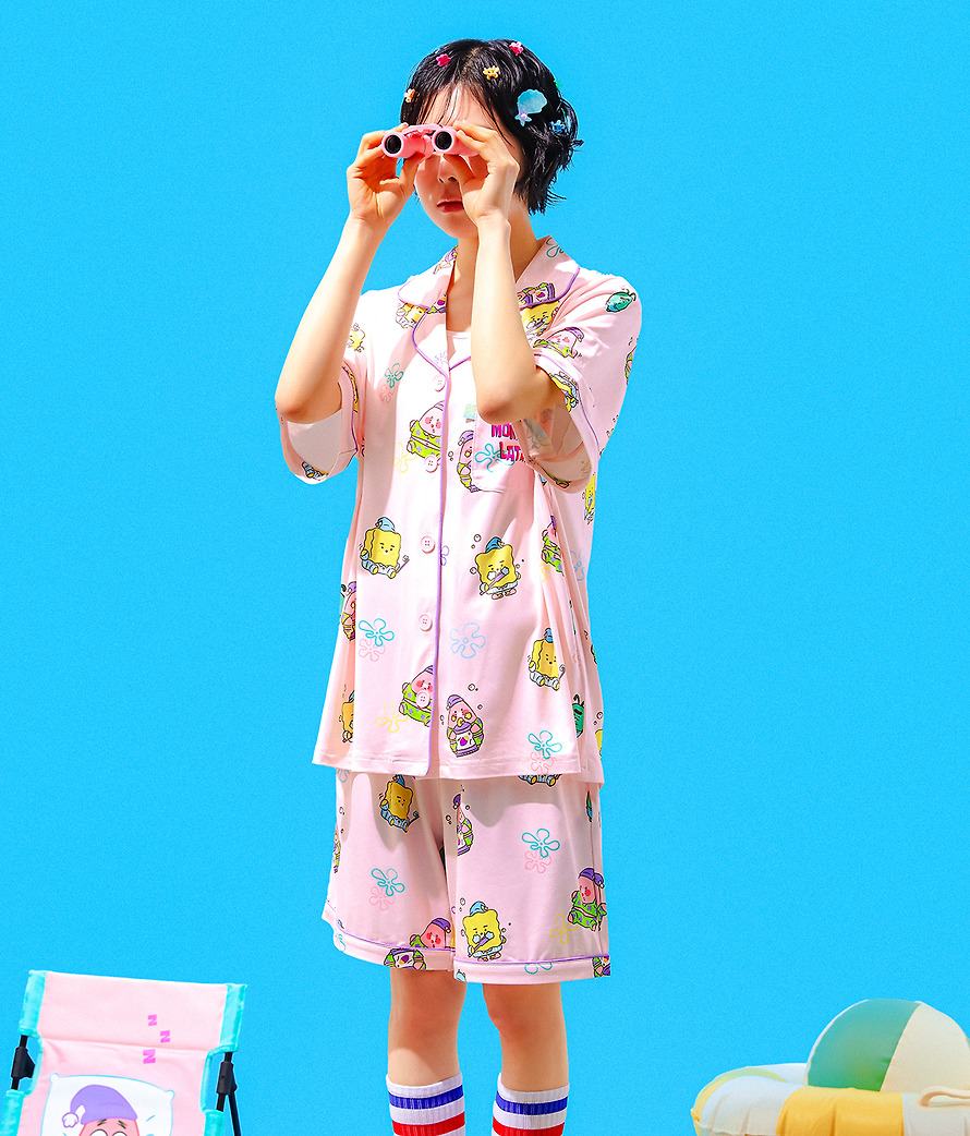 海綿寶寶 X Kakao Friends 女裝睡衣套裝