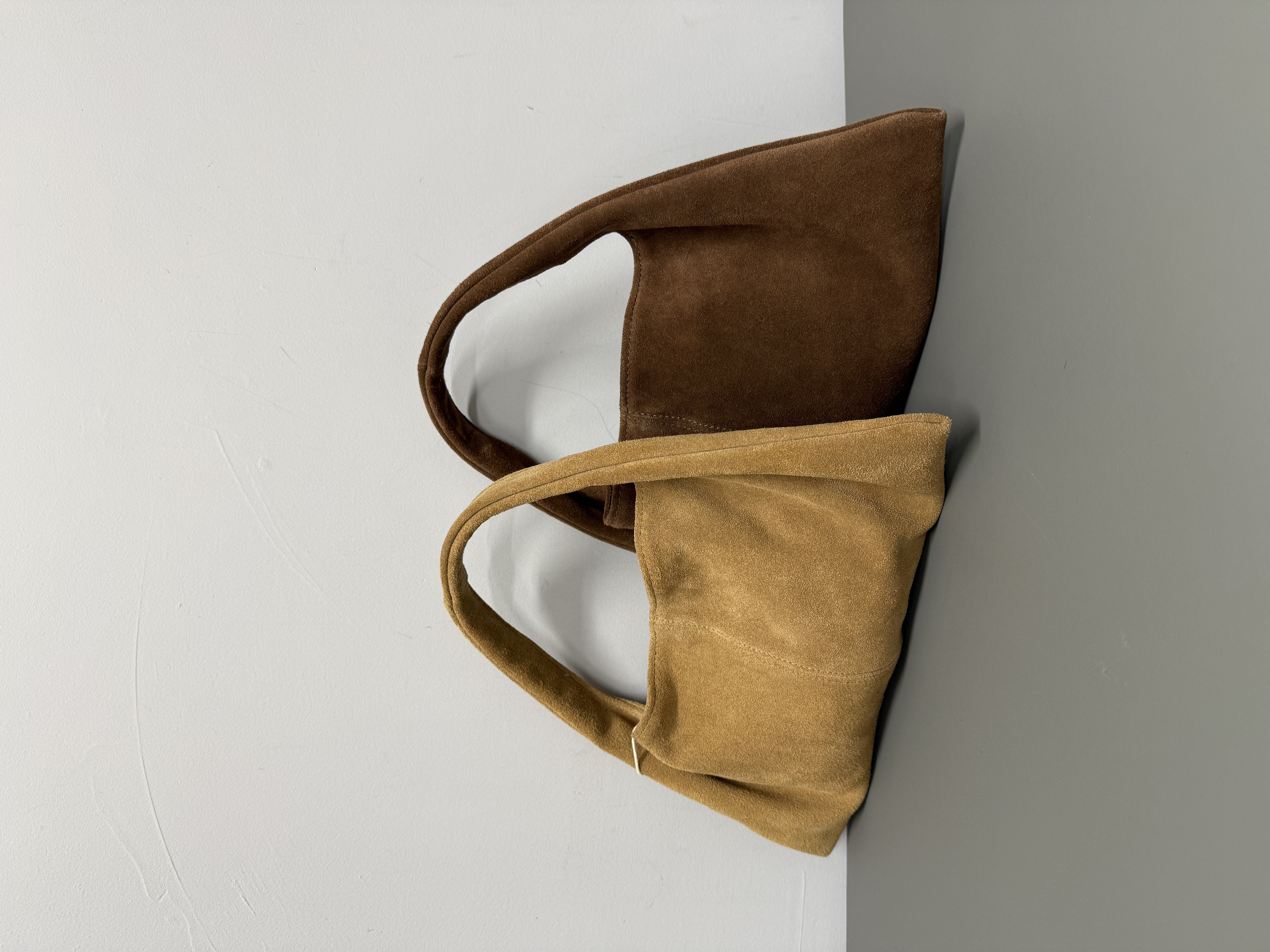 Suede handbag #bag01