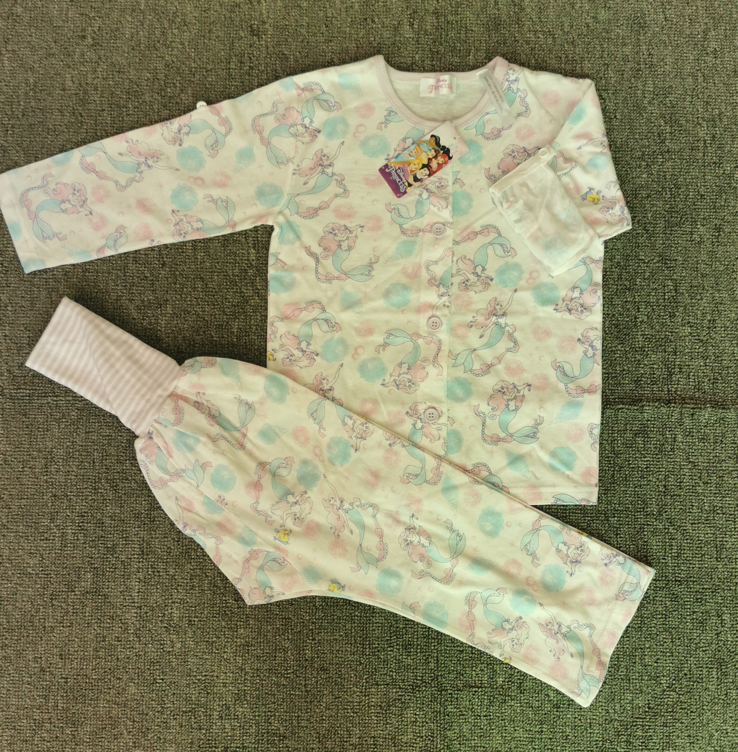 日本 Disney兒童長袖睡衣套裝 - 1套  現貨