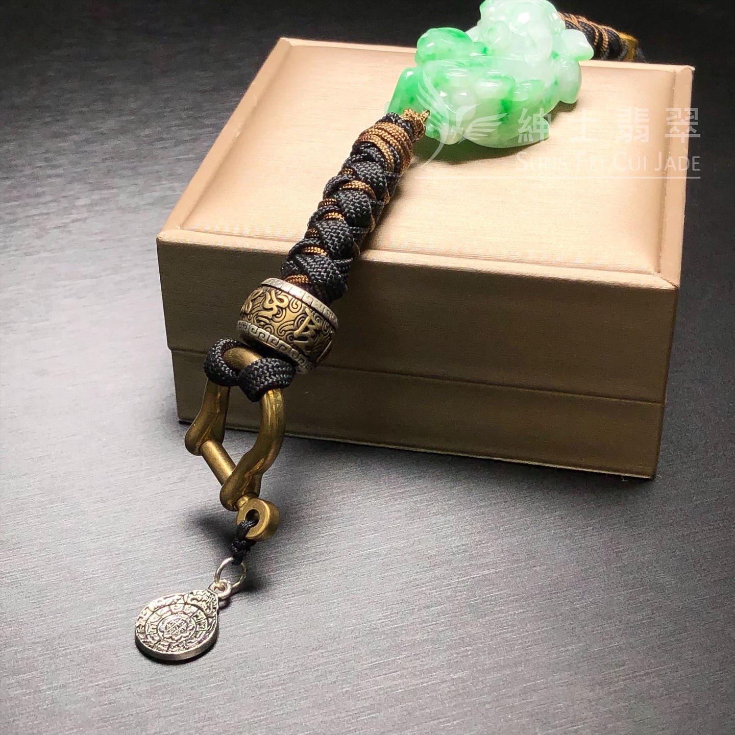 花青貔貅手繩