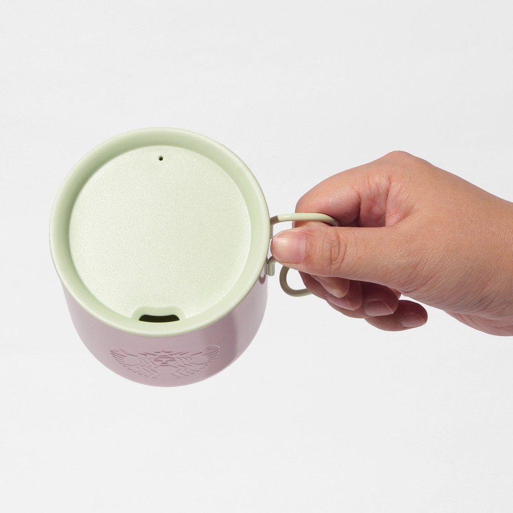 《日本🇯🇵 STARBUCKS 2026 Feel the Breeze 限定系列》粉紅不銹鋼馬克杯 355ml