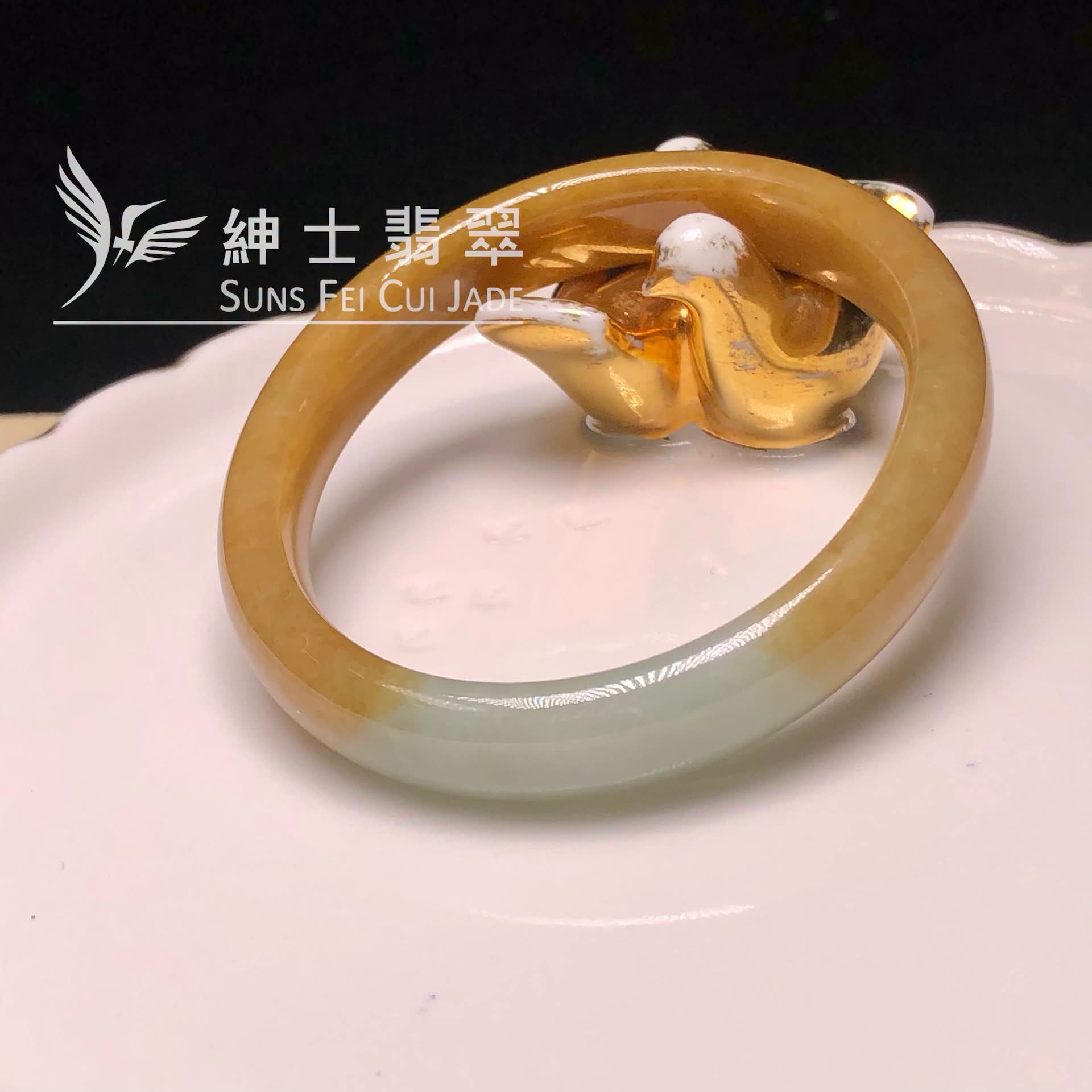 YK00012 大馬坎翡色貴妃鐲53.6mm