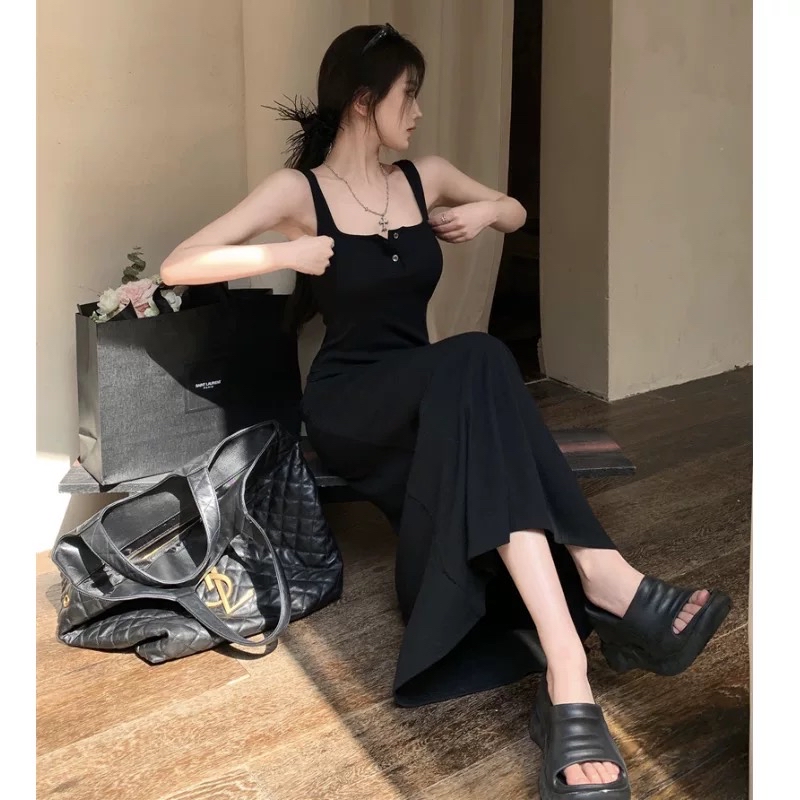 DR216辣妹吊带连衣裙