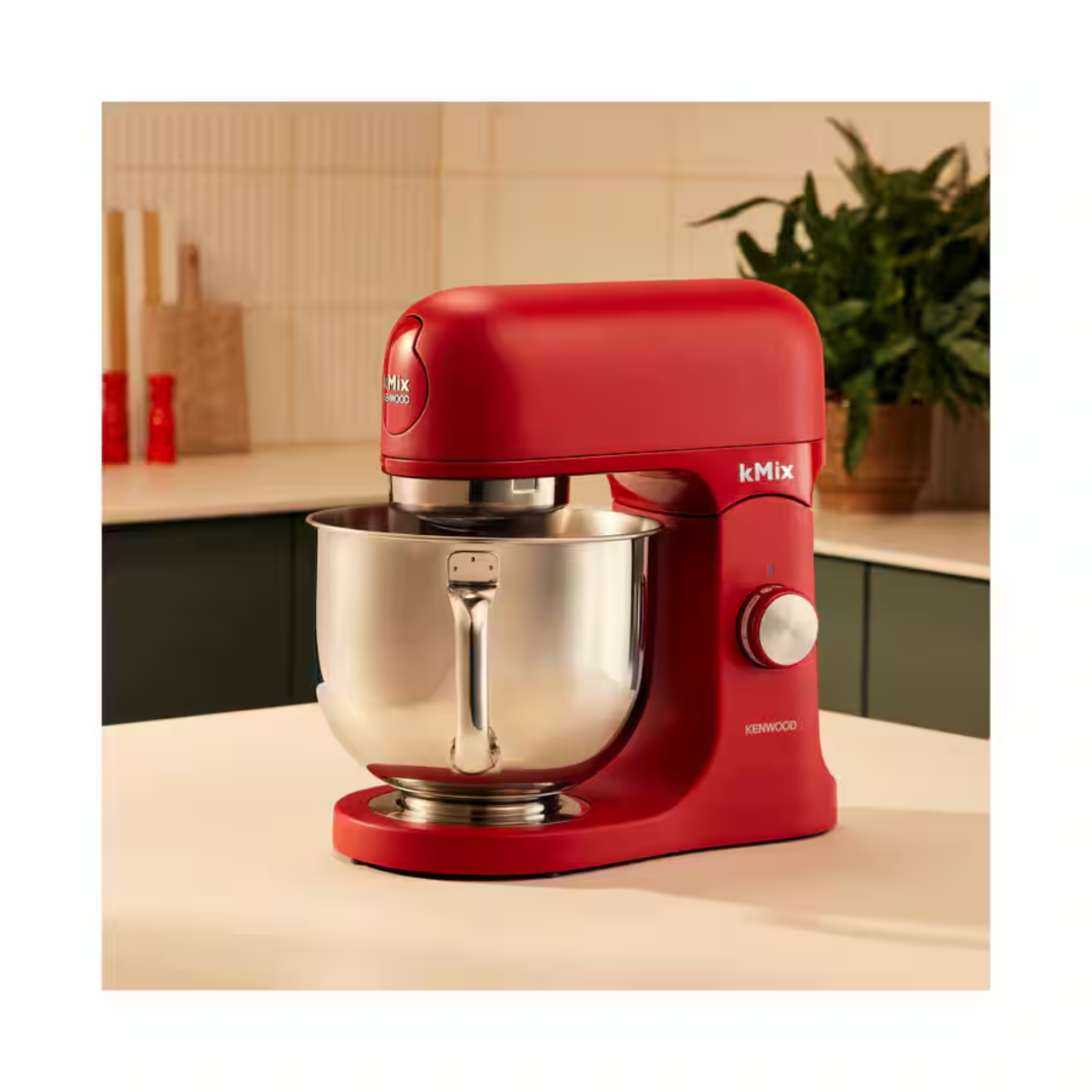 Kenwood 5L 1000W kMix Stand Mixer Red (KMX751ARD)