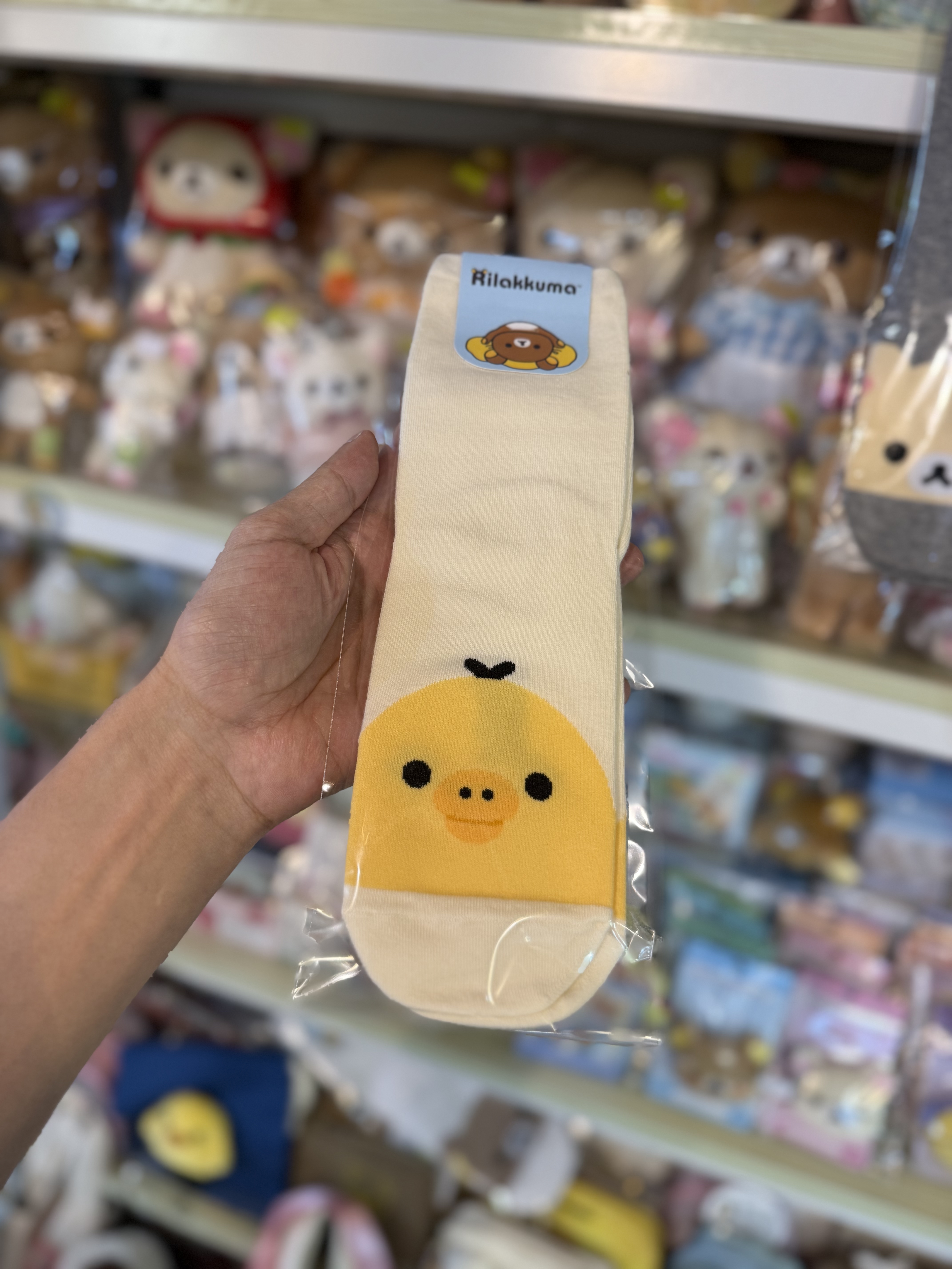 《現貨》全新韓國限定 Rilakkuma長襪