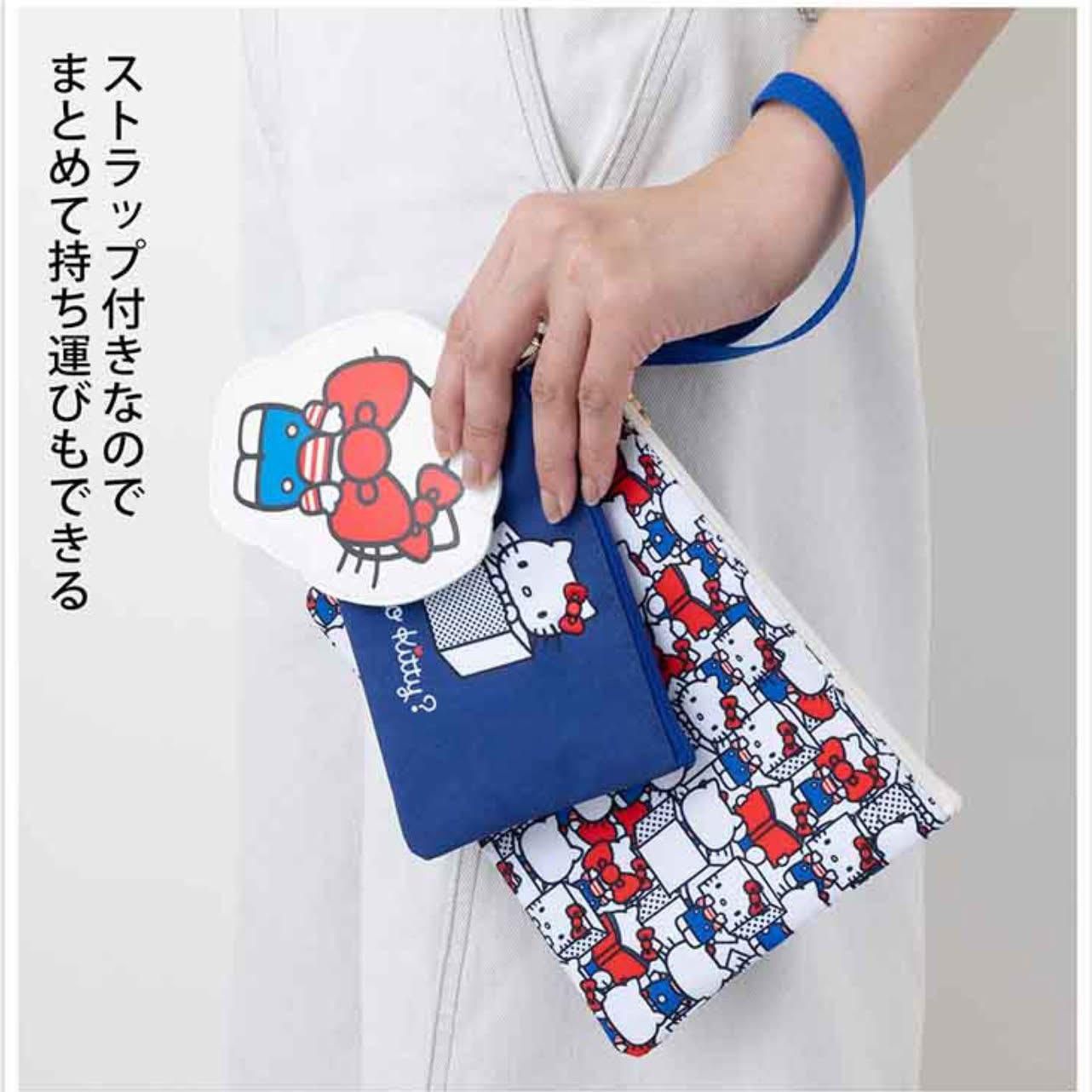 Hello Kitty 三件式手拿包