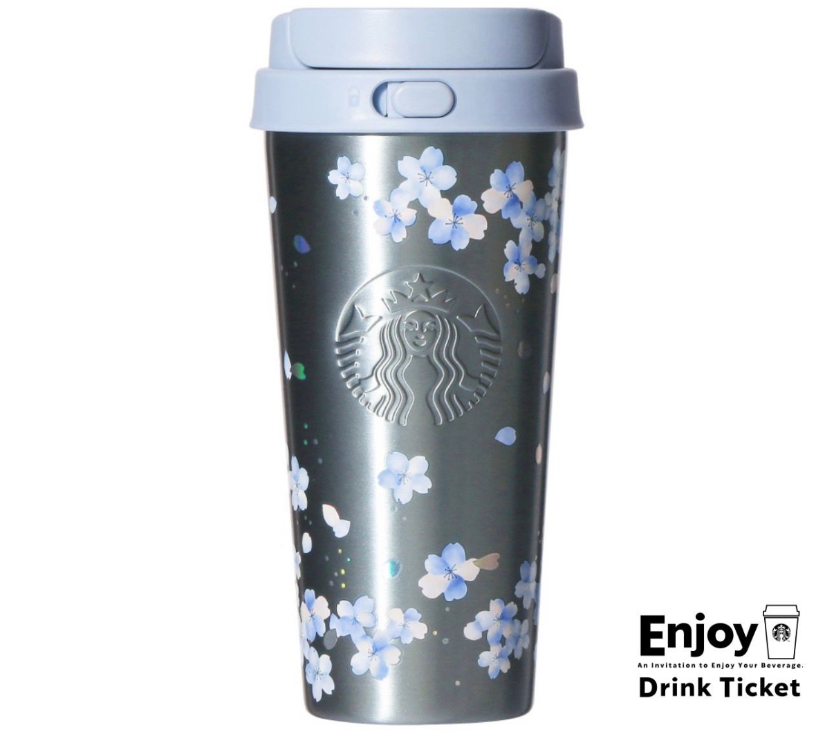 日本直送 最新款式日本藍色櫻花系列