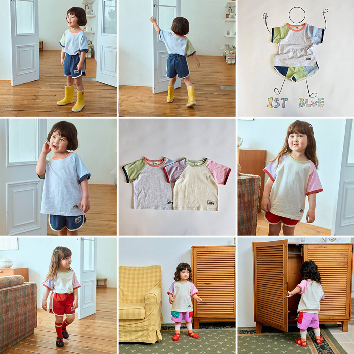 🇰🇷1st.BLUE tee