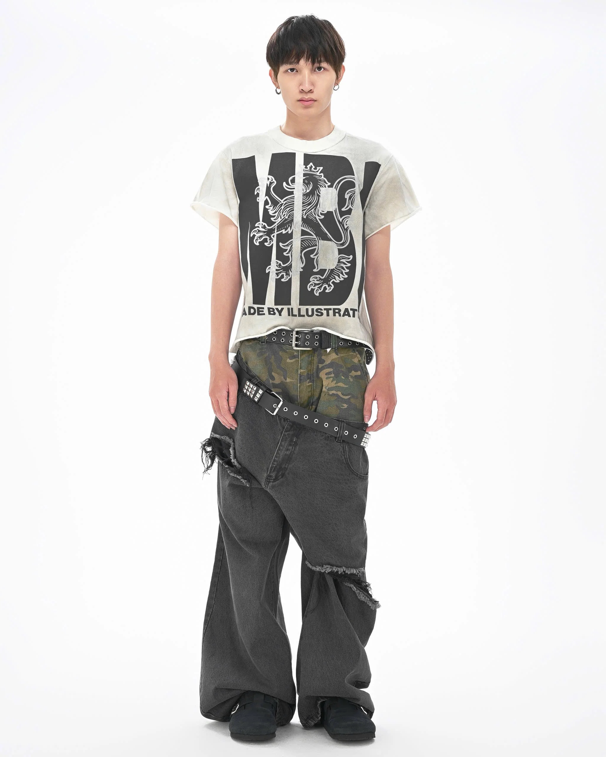 CUT OFF T - Dirty White