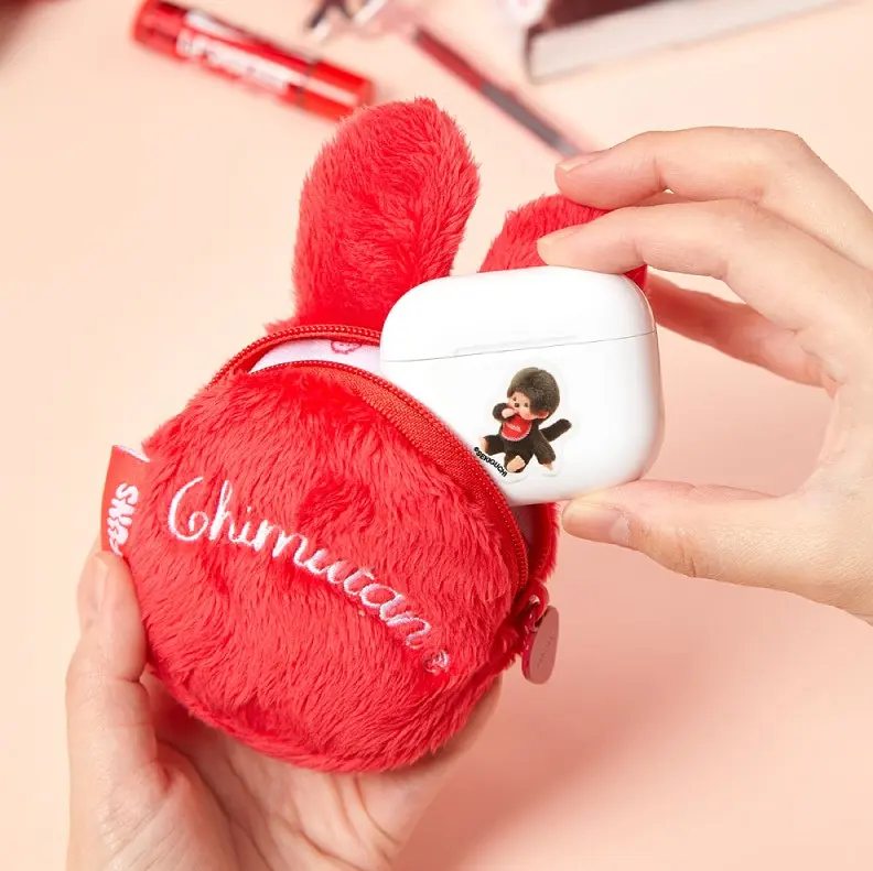 [MONCHHICHI] 大頭 Pouch Keyring (3款)