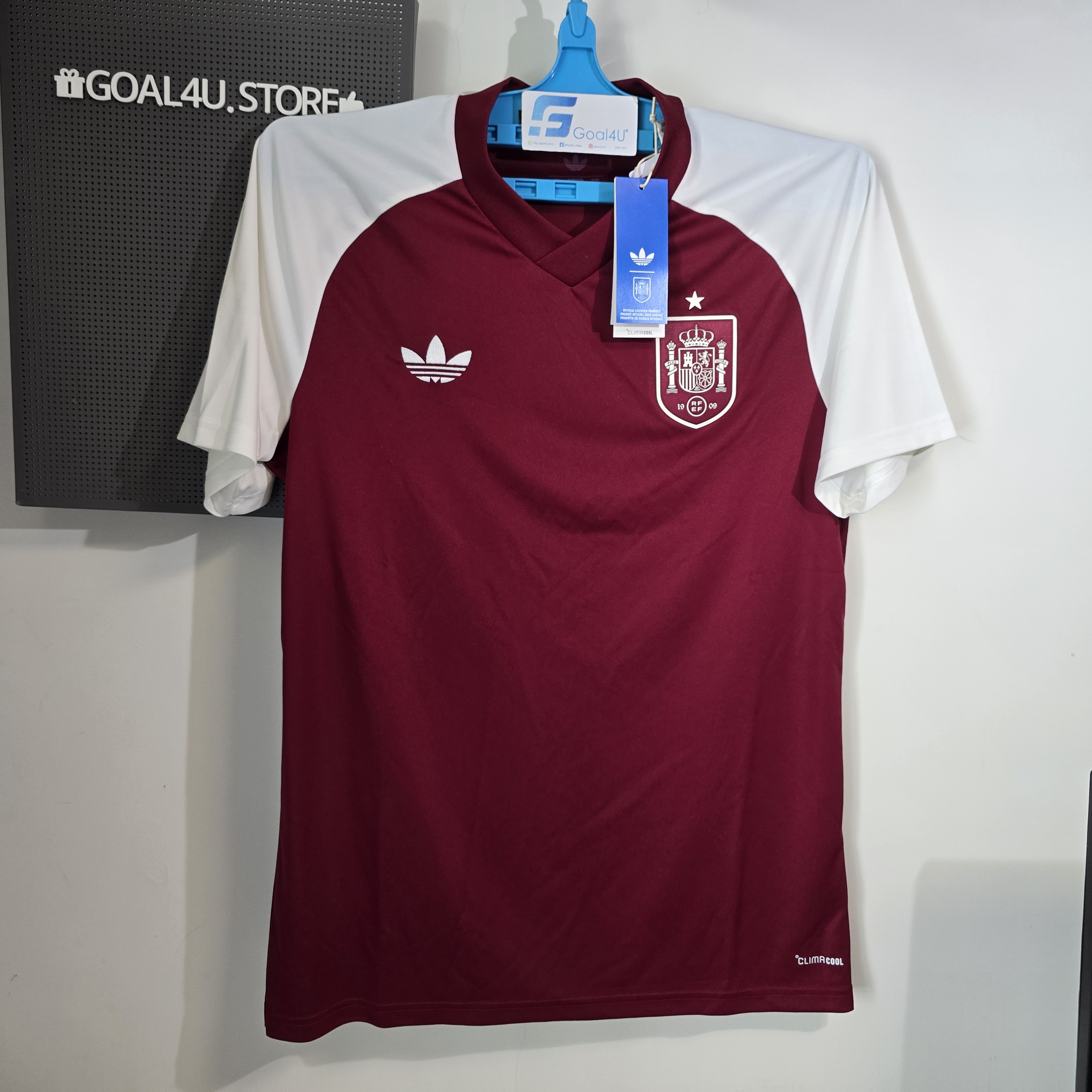 Adidas Spain 西班牙 2026-27 作客賽前訓練球衣 KA6491
