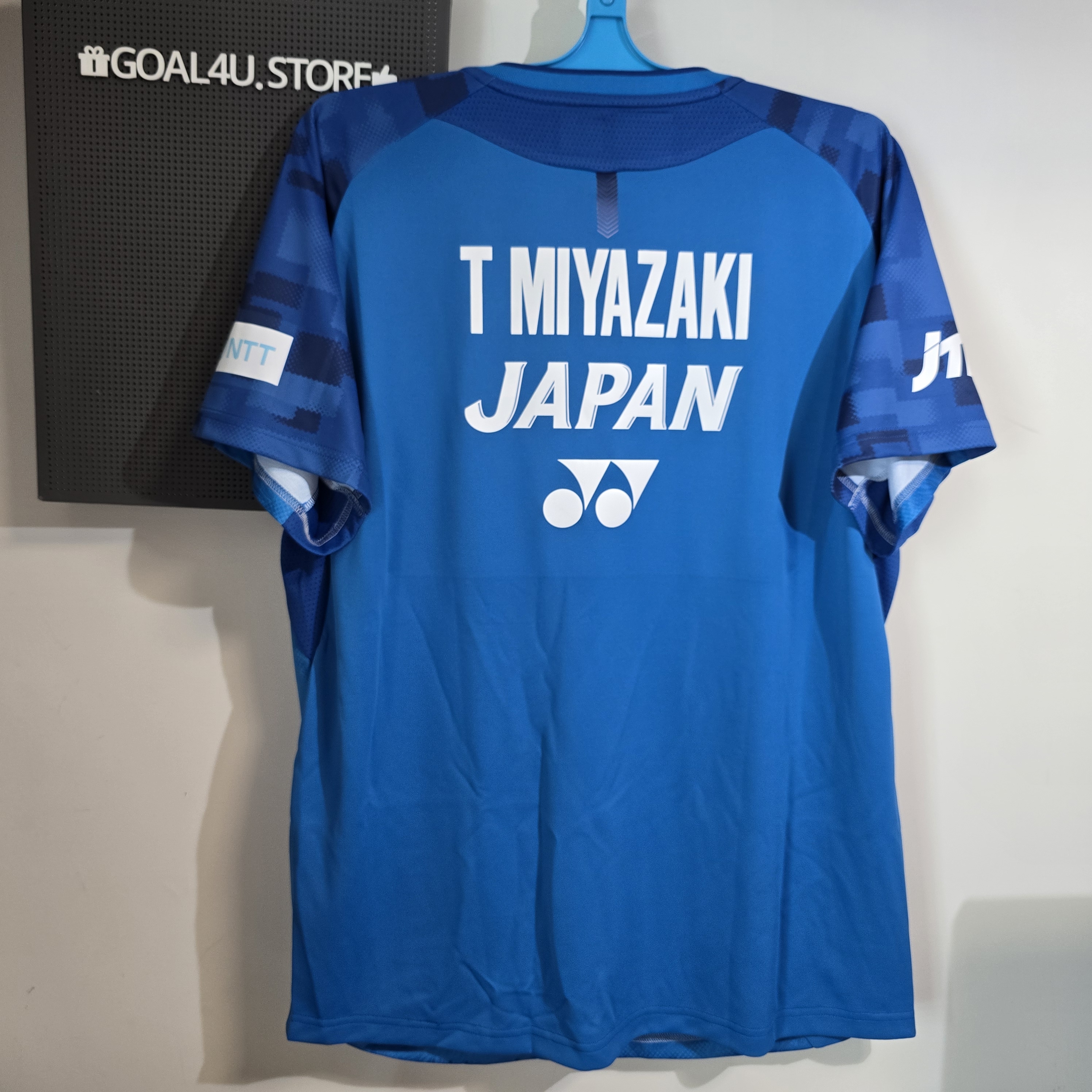 Yonex 日本羽毛球隊2026藍色球衣(提供男女剪裁)