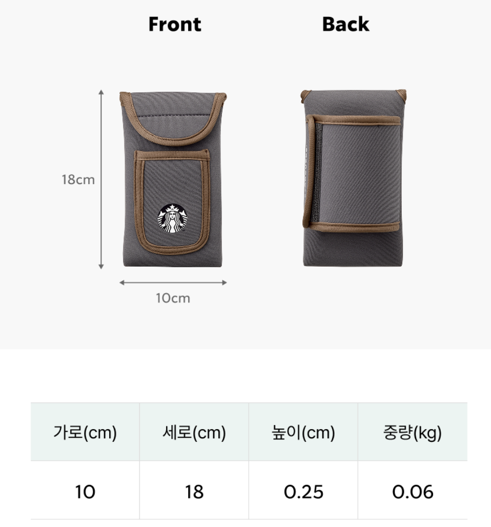 運動風｜韓國 Starbucks 星巴克 Sporty Tiki 水樽＋帆布隨身袋套裝｜Sporty Tiki Water Bottle & Pouch Set