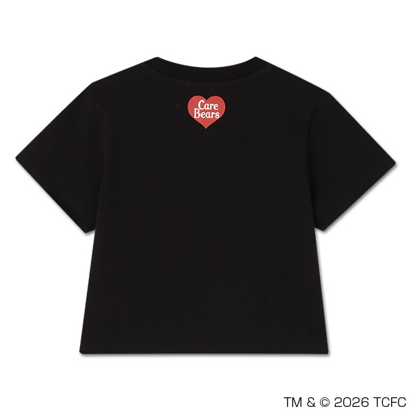 🎀【預訂】MARY QUANT x Care Bears Cropped T-shirt BK