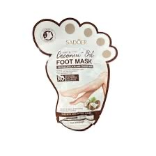 SADOER 品牌的椰子油滋潤去角質足膜