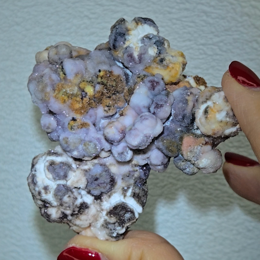 Lavender popcorn selenite - SEL38