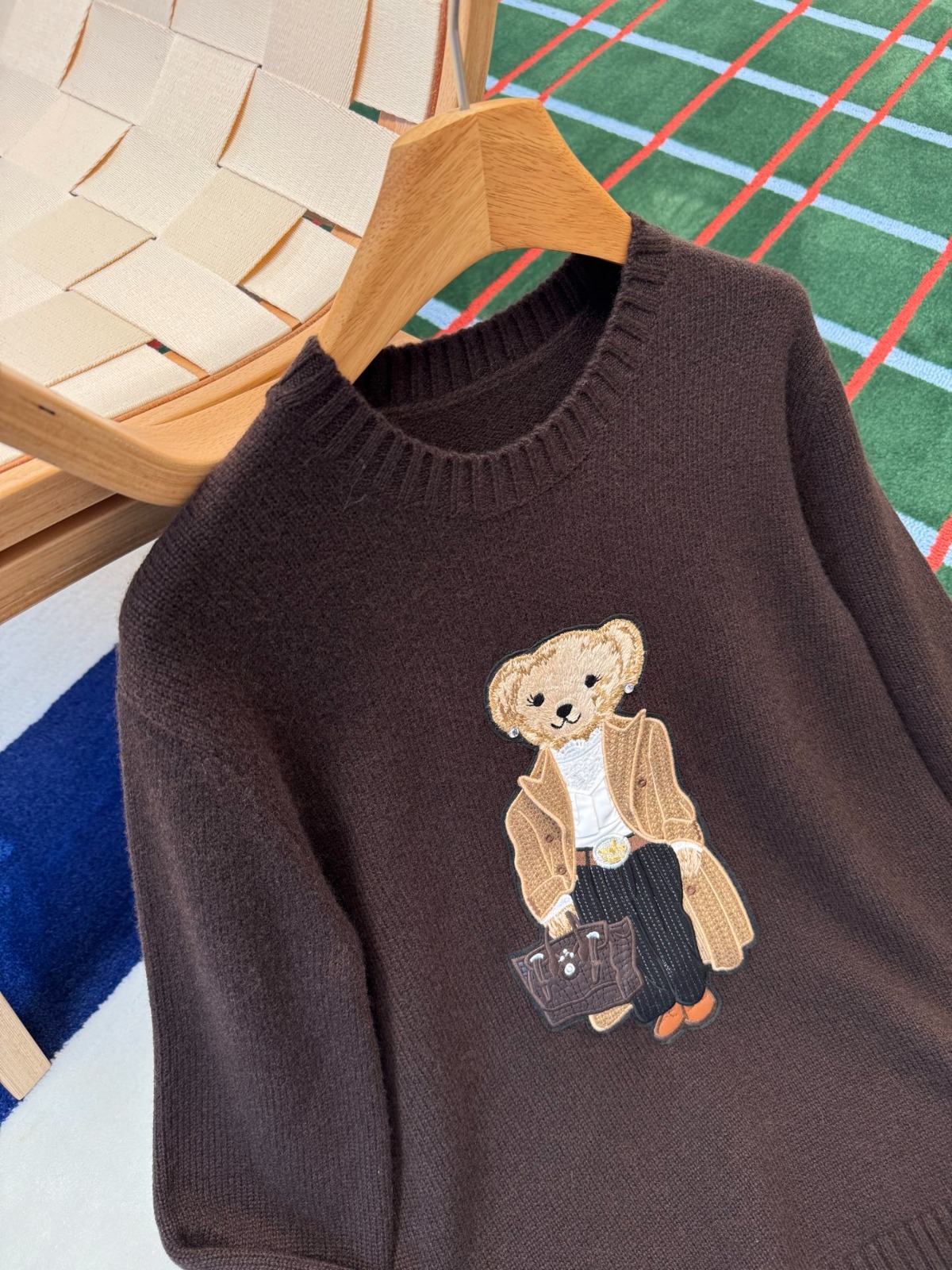 【頂級原單】Ralph Lauren 紳士小熊針織衫