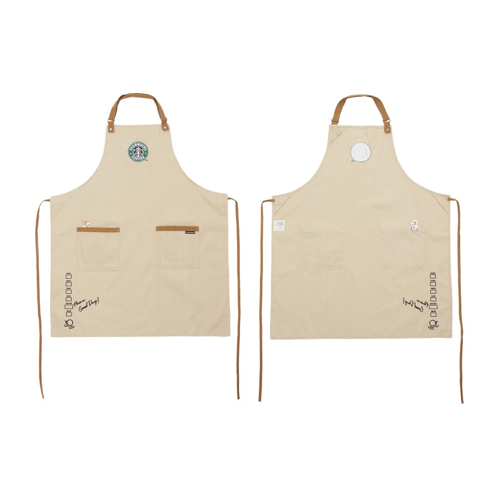 《日本🇯🇵 STARBUCKS 30周年紀念系列》紀念禮盒 (包含咖啡圍裙、冷飲杯、杯墊和迷你杯禮物)