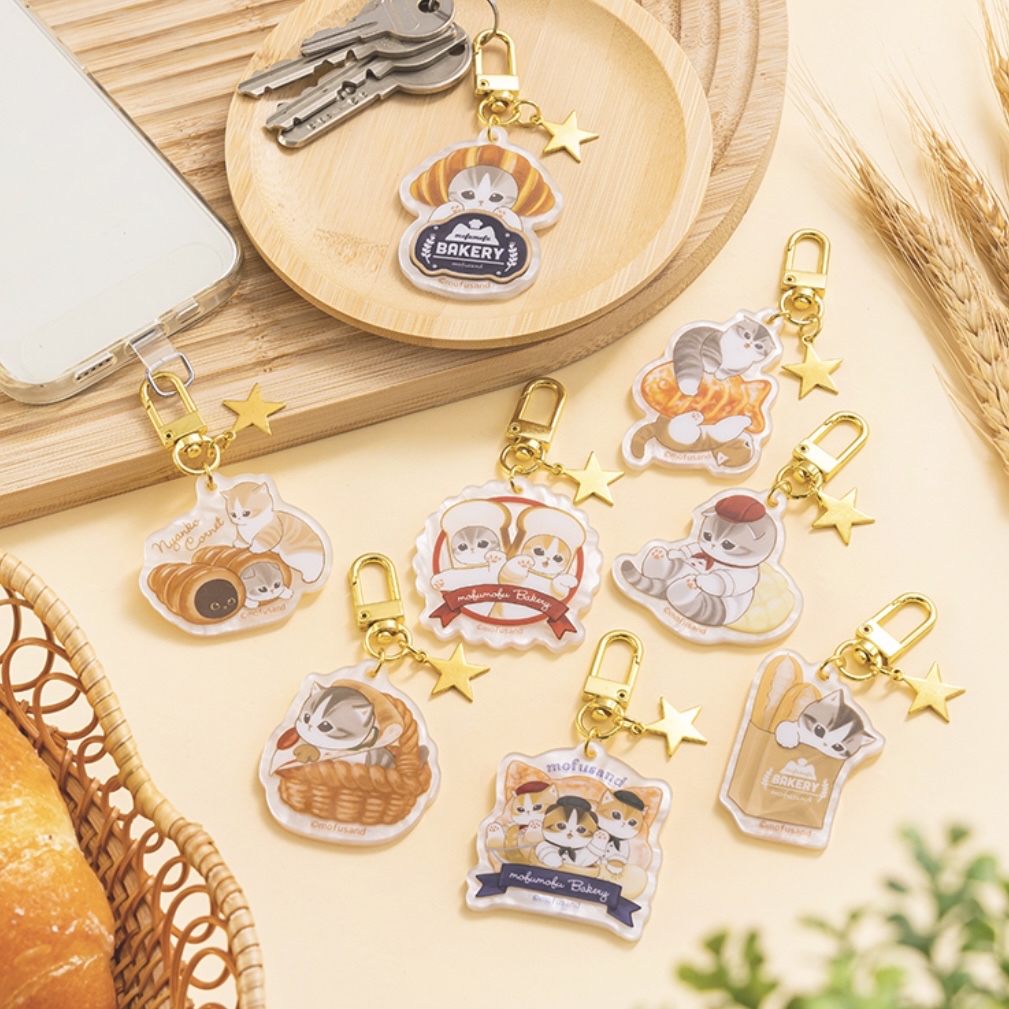 Mofusand 鯊魚貓 匙扣｜預訂