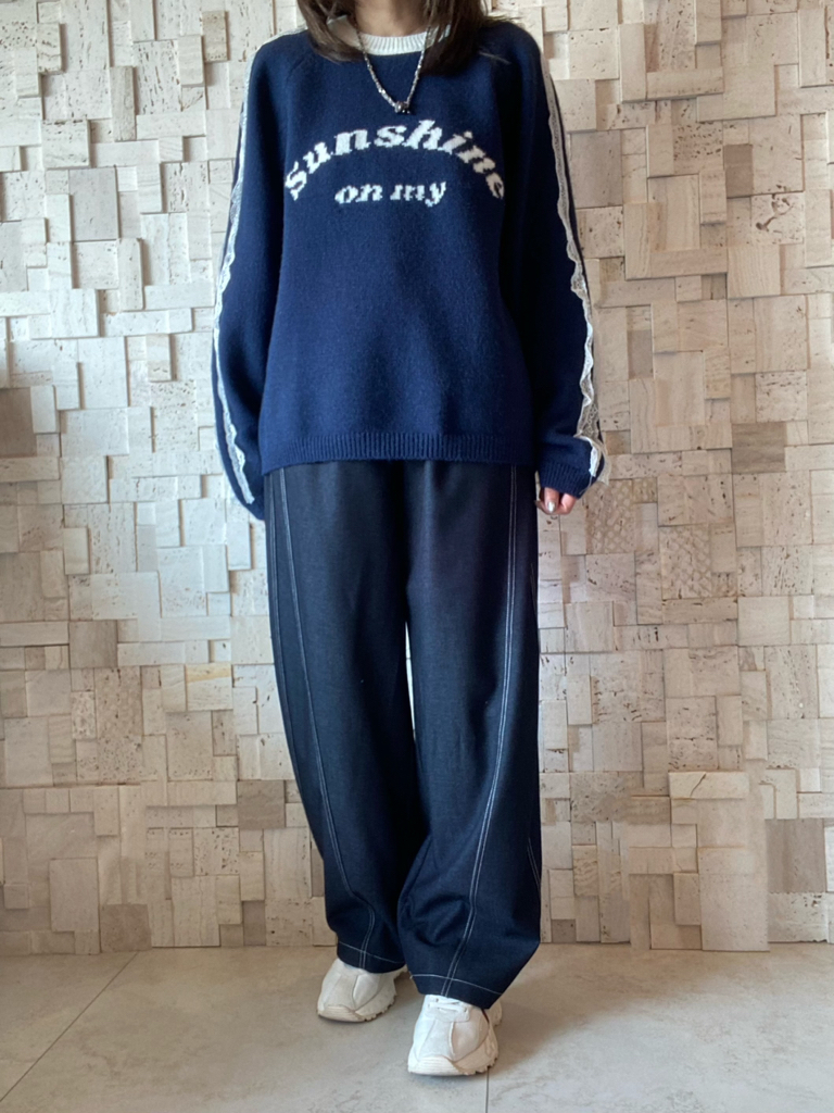 #2065 喱士邊針織Top