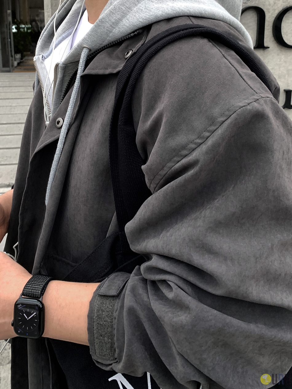 【100%保證韓國直送】洗水質感輕盈寬鬆機能立領軍事夾克 🧥 [3 color] RL114818