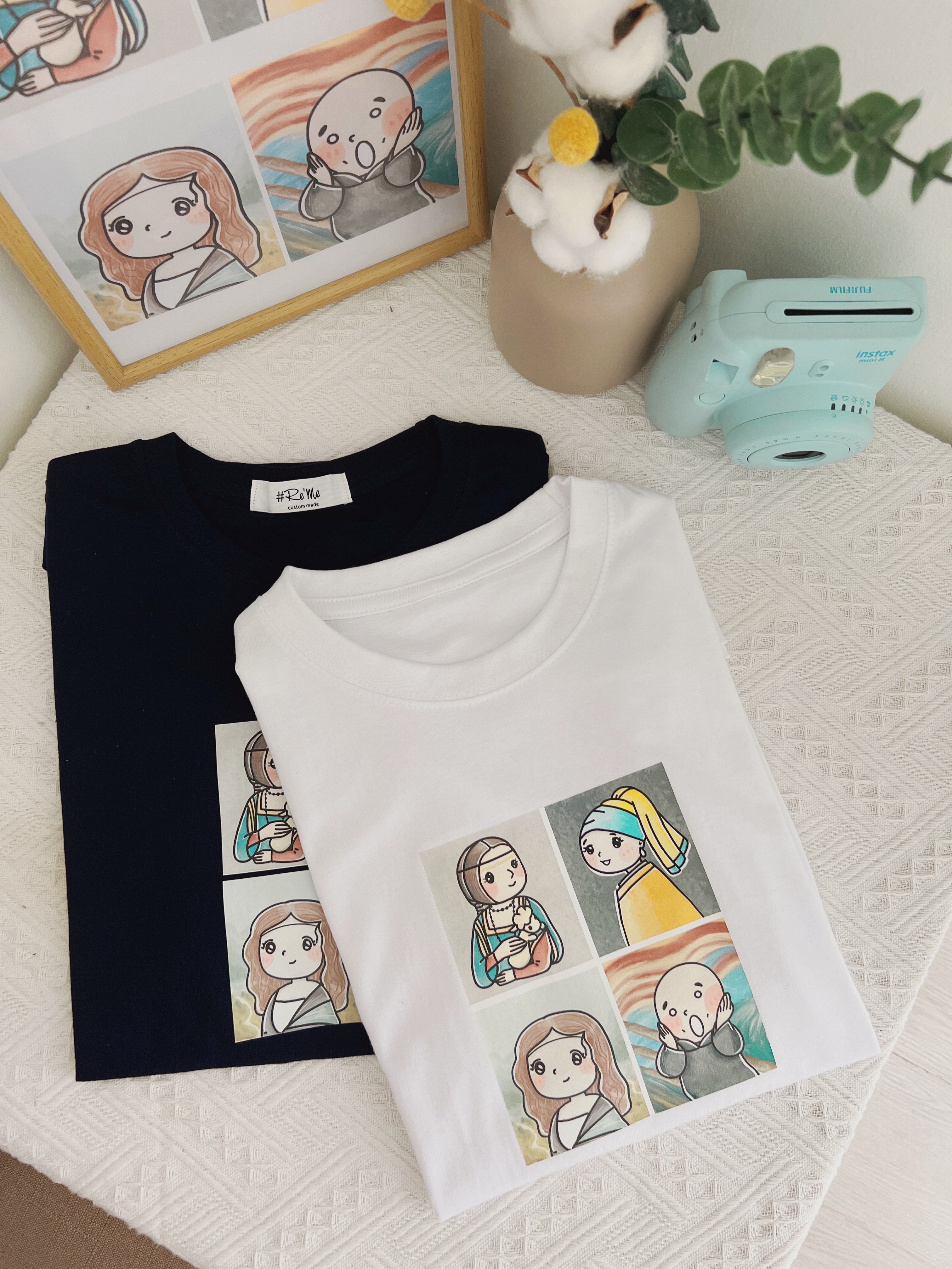 【独家限定款】手绘童趣世界名画 Tee