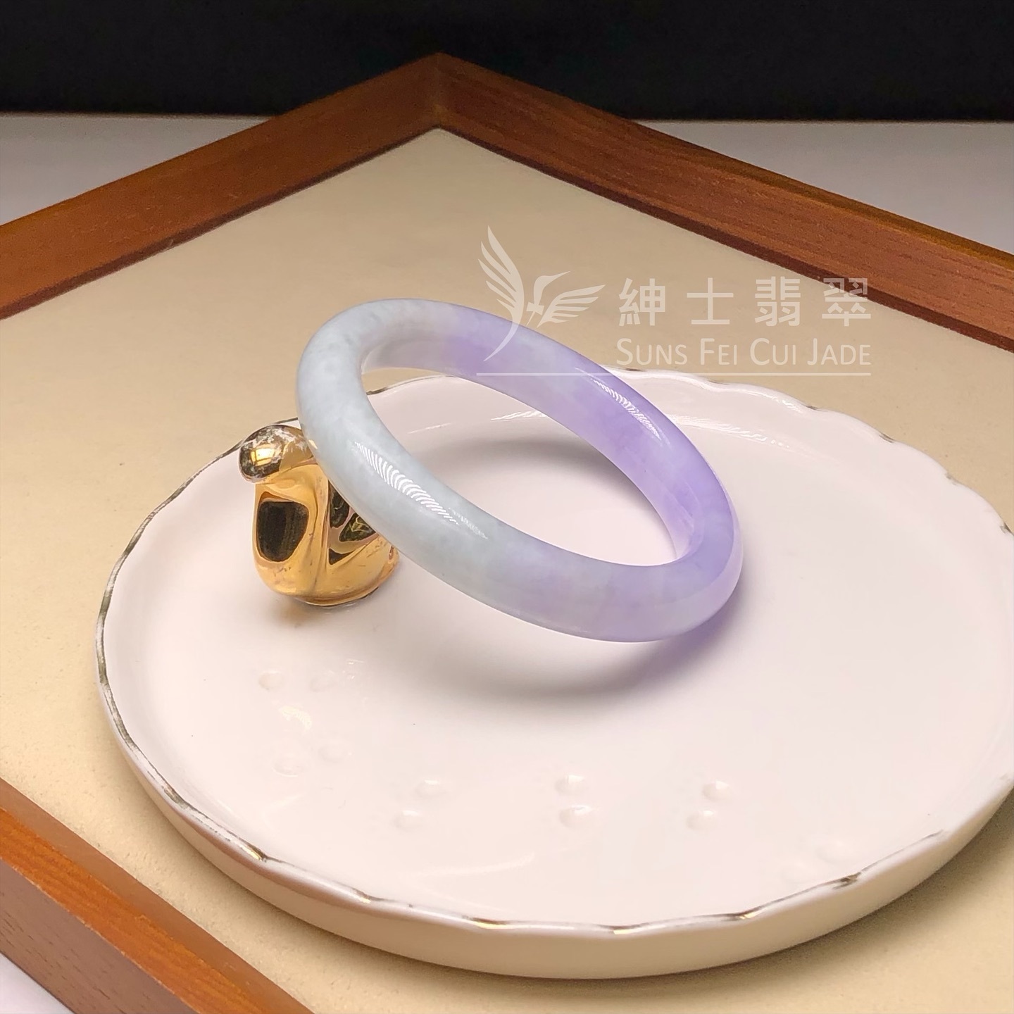 木那藍紫春彩福鐲55.4mm