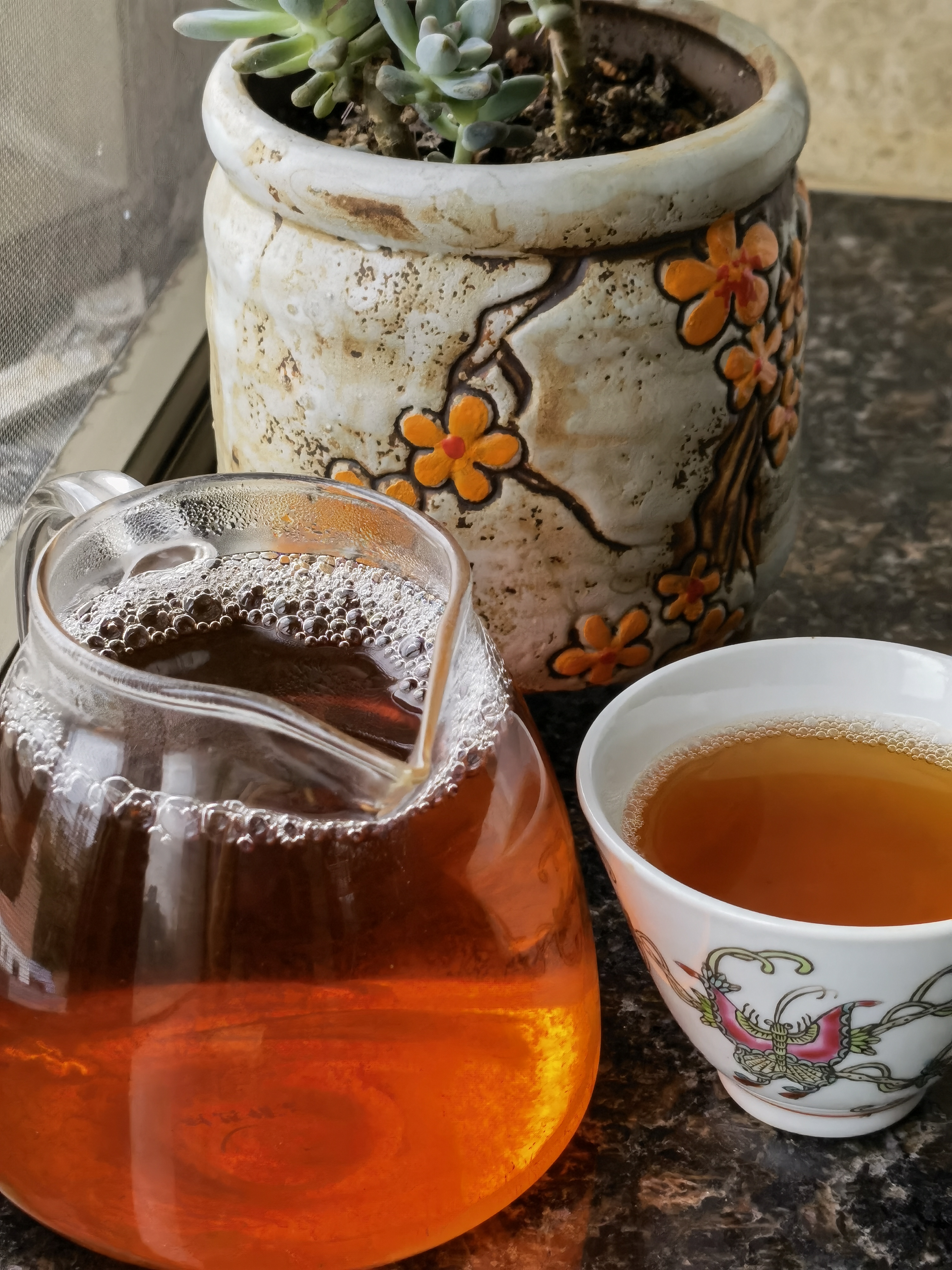 2007年 孔雀青磚, 黎明茶廠