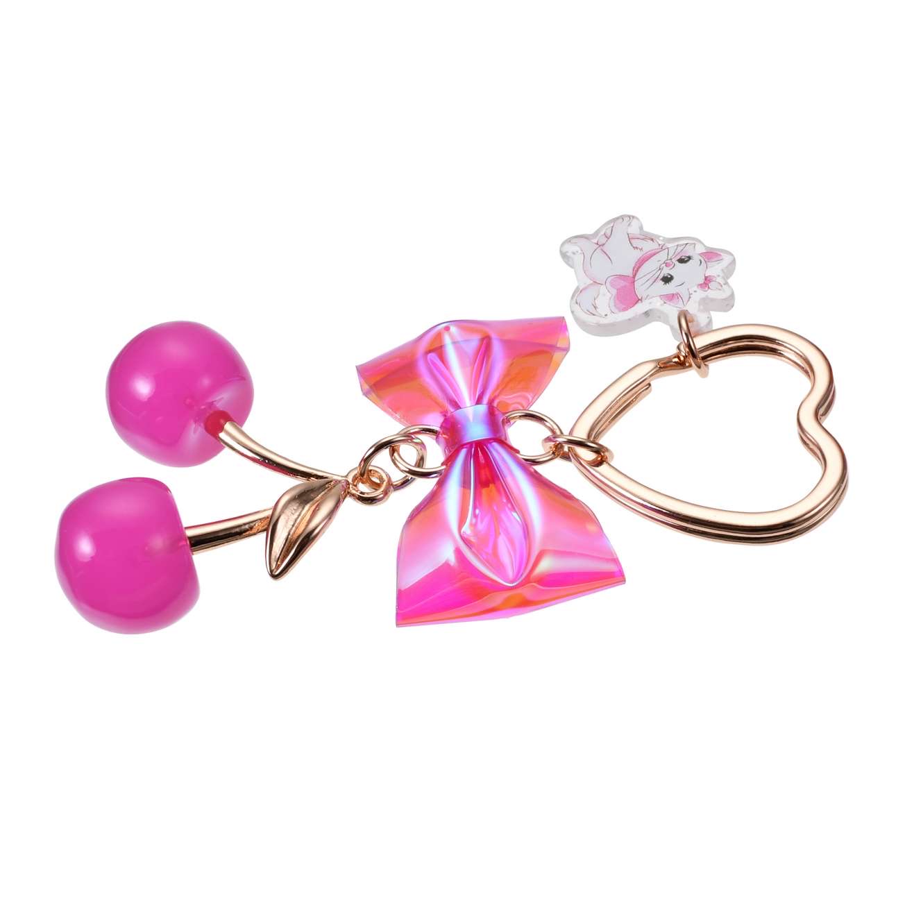 🎀【預訂】Glossy Fruits Cherry Marie Key Charm 